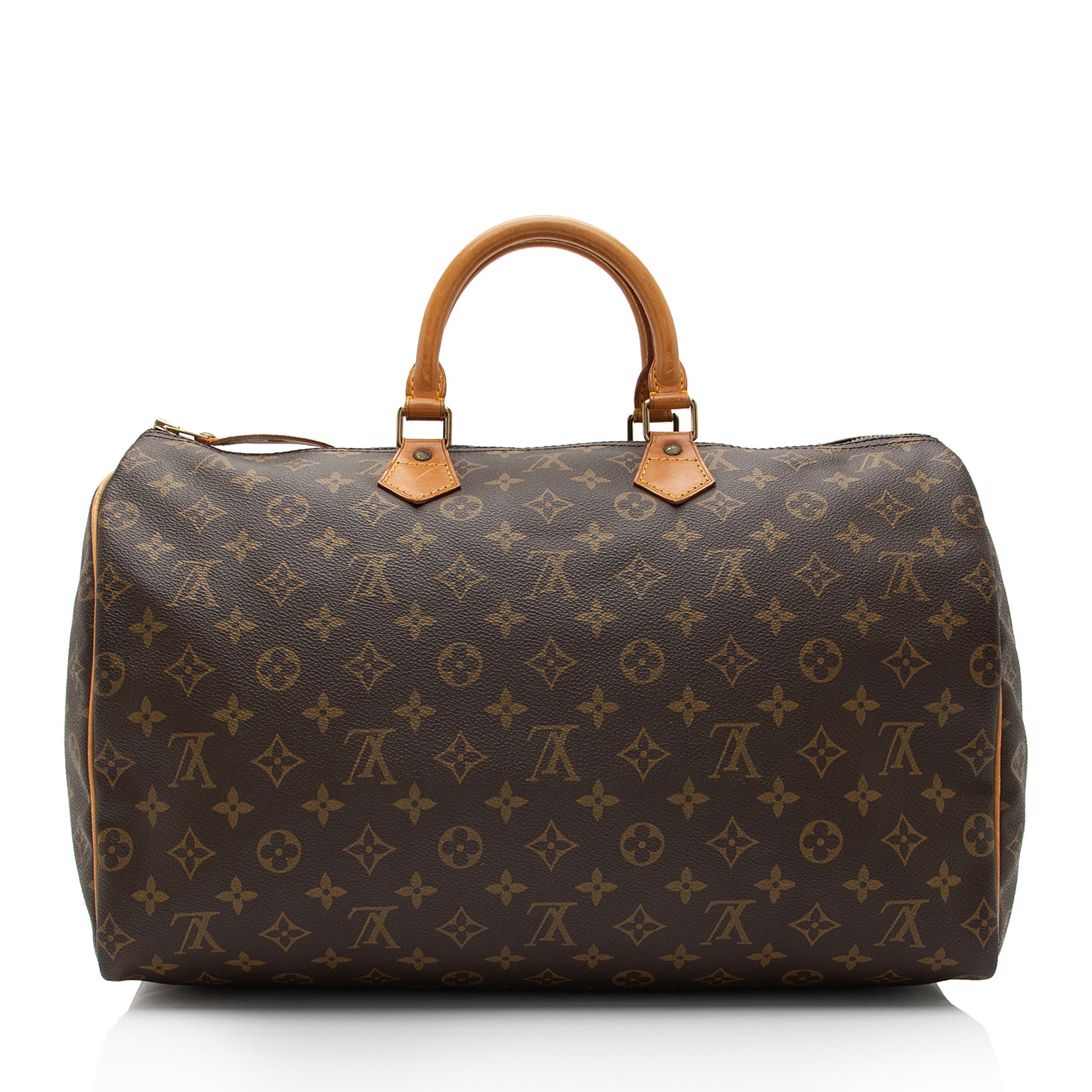 Louis Vuitton Vintage Monogram Canvas Speedy 40 Satchel (SHF-nuboZc)