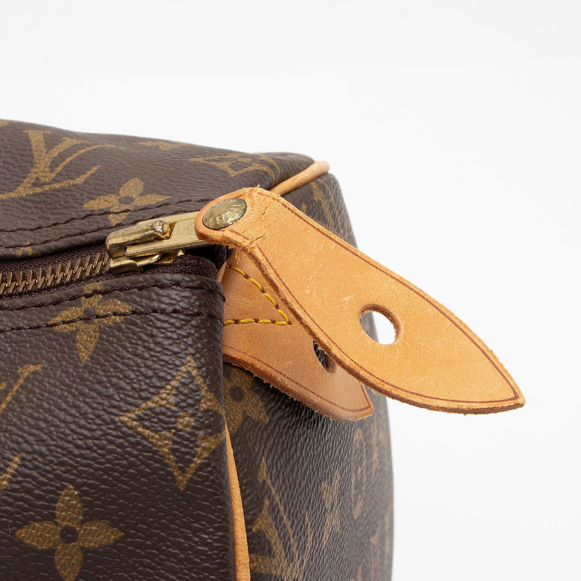 Louis Vuitton Vintage Monogram Canvas Speedy 40 Satchel (SHF-nuboZc)