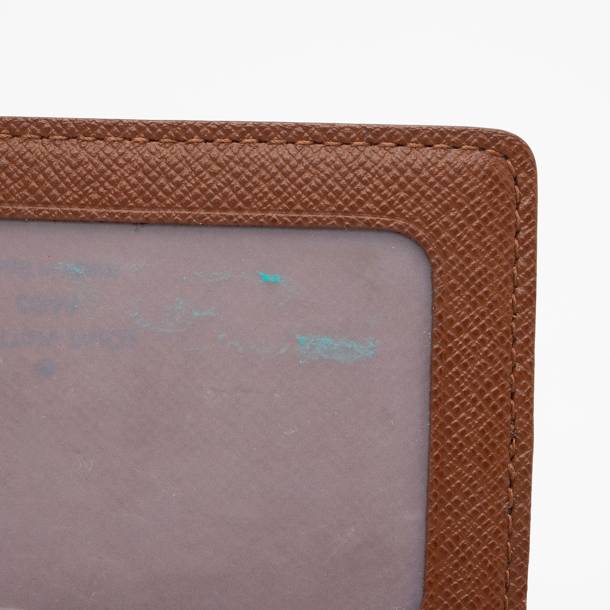 Louis Vuitton Vintage Monogram Canvas Two Card Holder Wallet (SHF-btY53B)