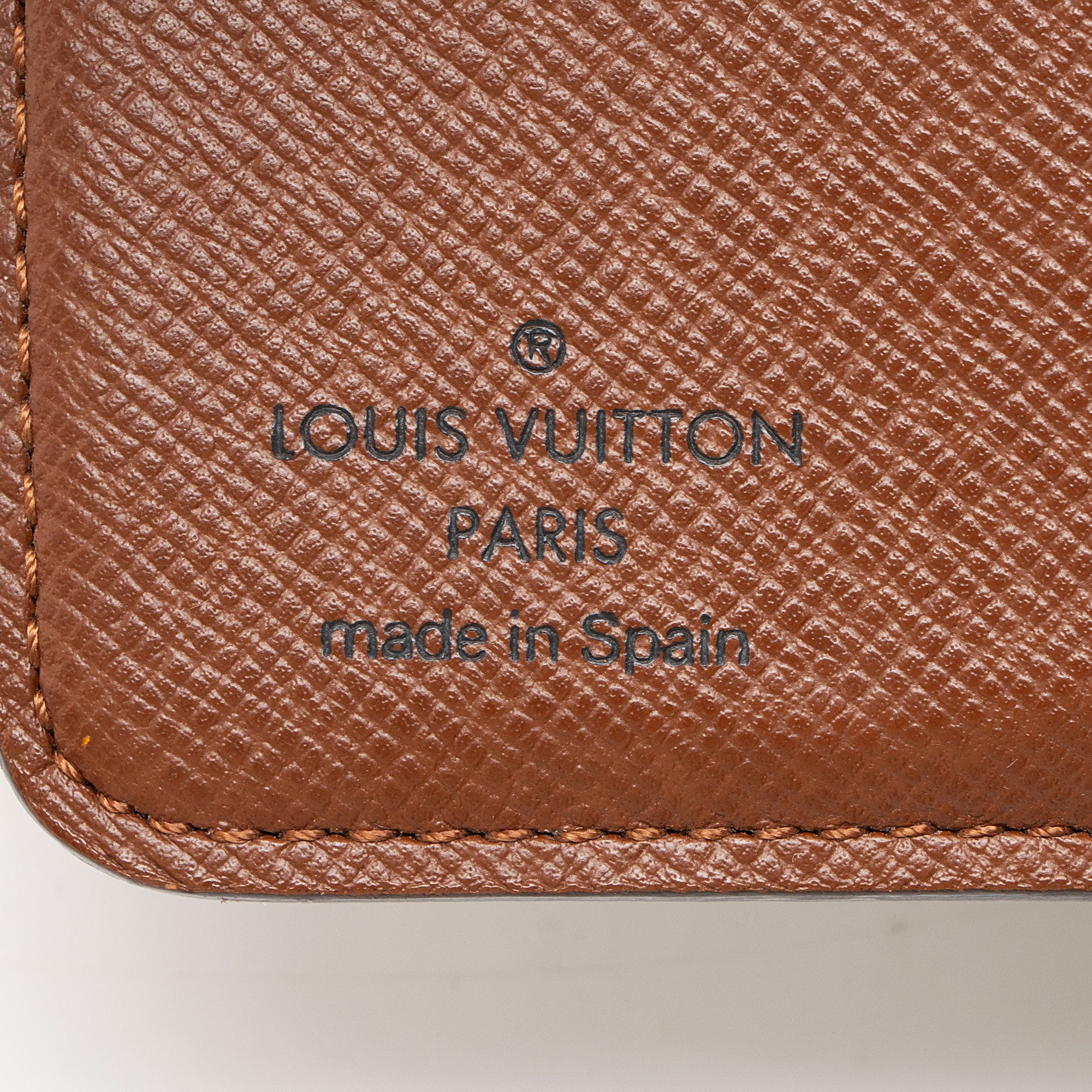 Louis Vuitton Vintage Monogram Canvas Zipped Compact Wallet
