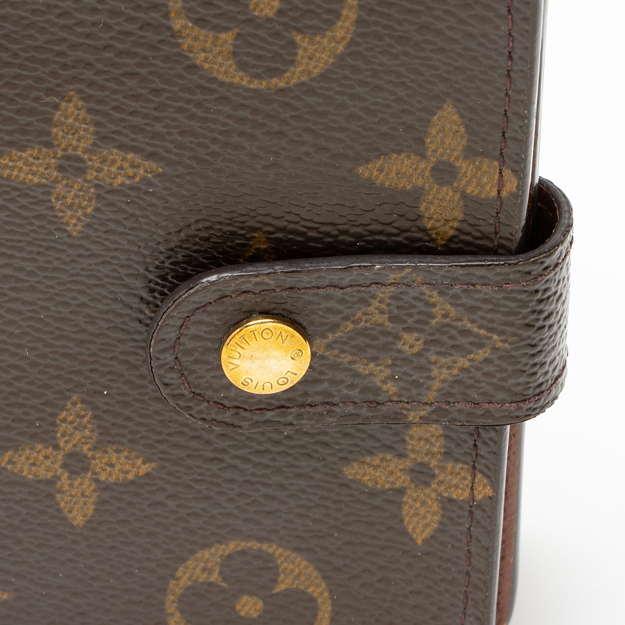Louis Vuitton Vintage Monogram Canvas Zipped Compact Wallet