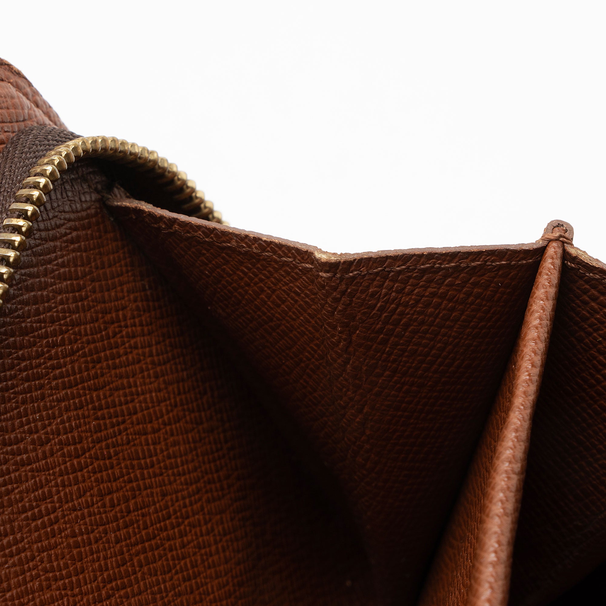 Louis Vuitton Vintage Monogram Canvas Zipped Compact Wallet