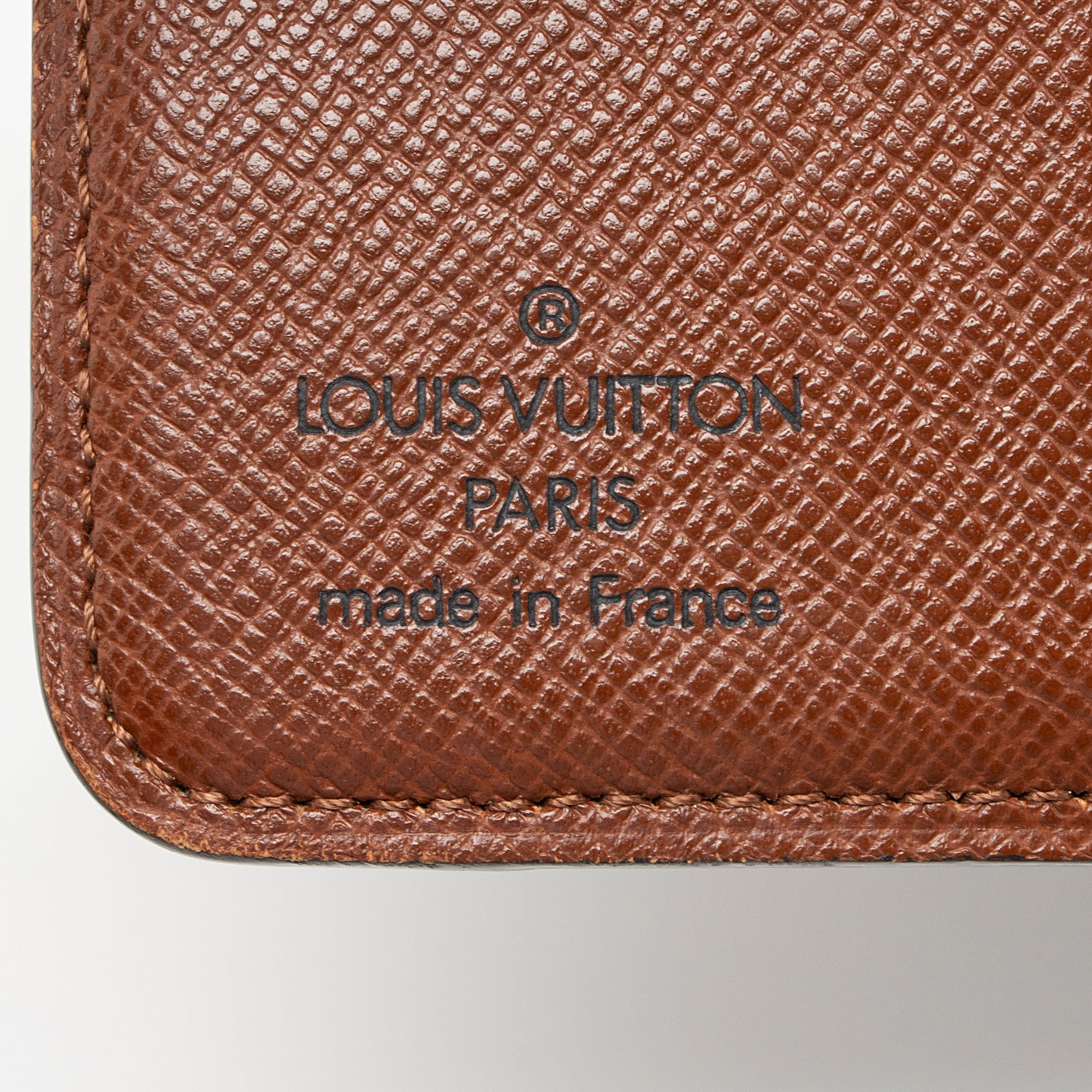 Louis Vuitton Vintage Monogram Canvas Zipped Compact Wallet