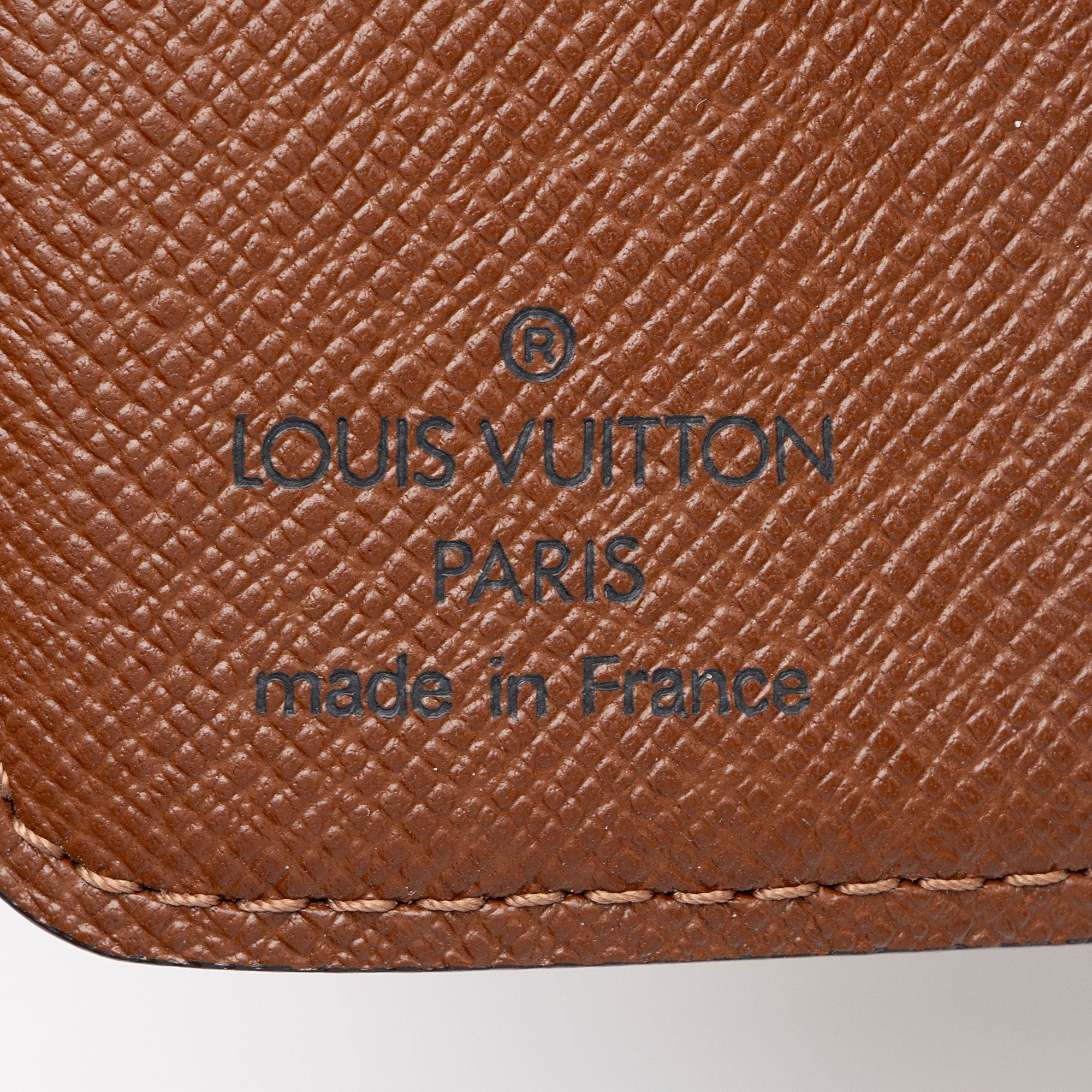 Louis Vuitton Vintage Monogram Canvas Zipped Compact Wallet