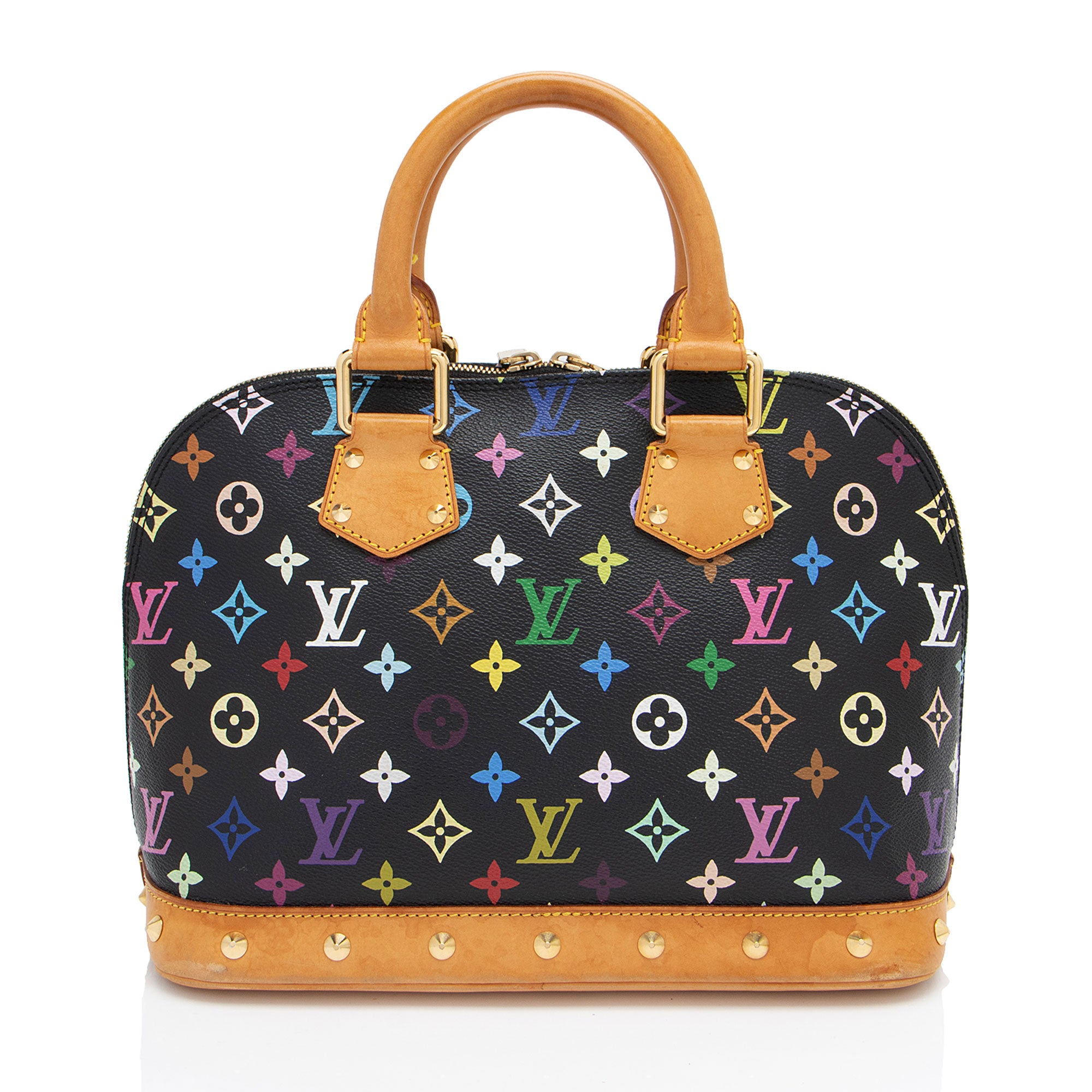 Louis Vuitton Vintage Monogram Multicolore Alma Satchel (SHF-t0lRp1)