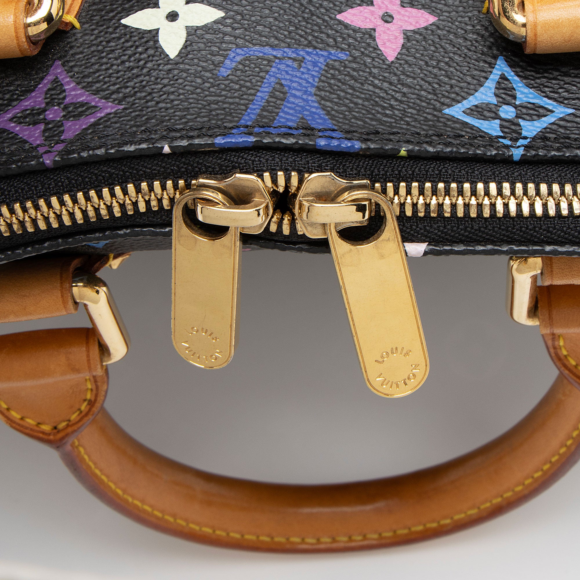 Louis Vuitton Vintage Monogram Multicolore Alma Satchel (SHF-t0lRp1)