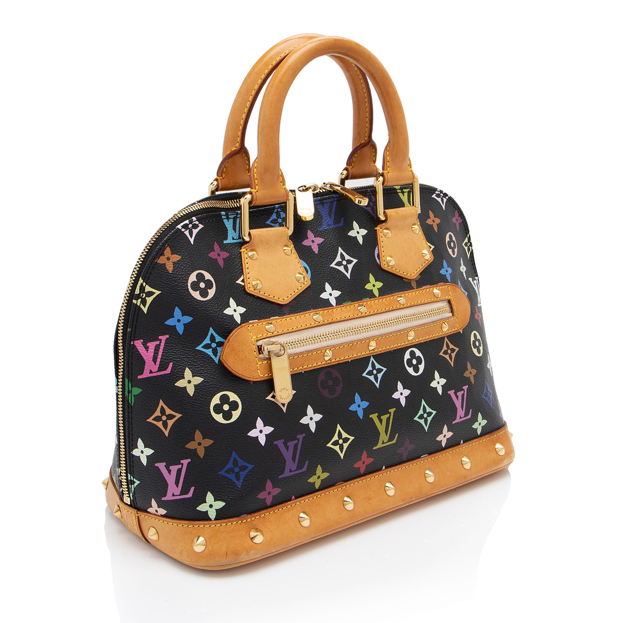 Louis Vuitton Vintage Monogram Multicolore Alma Satchel (SHF-t0lRp1)
