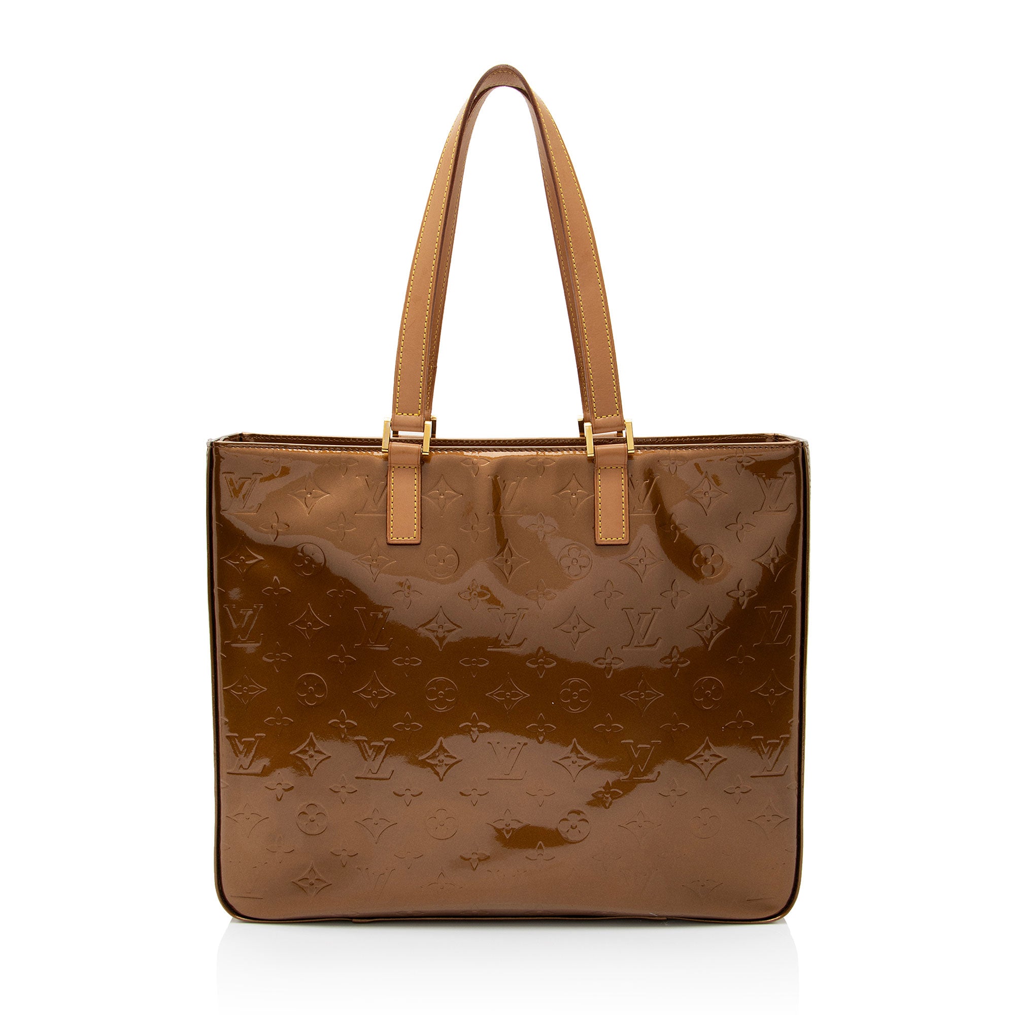 Louis Vuitton Vintage Monogram Vernis Columbus Tote (SHF-unhLsU)
