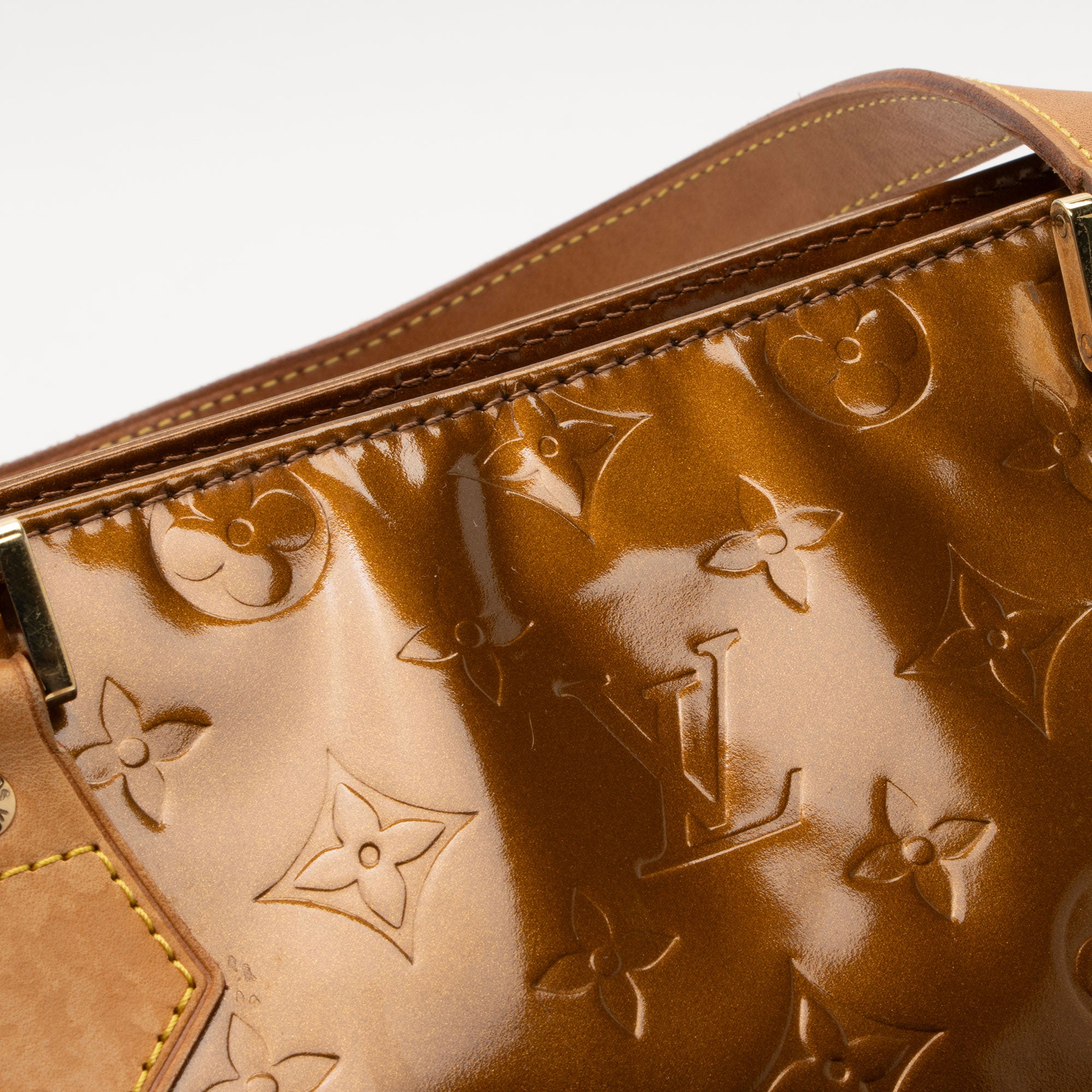 Louis Vuitton Vintage Monogram Vernis Houston Tote (SHF-ORa9Hj)