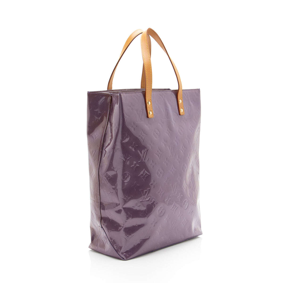 Louis Vuitton Vintage Monogram Vernis Reade MM Tote