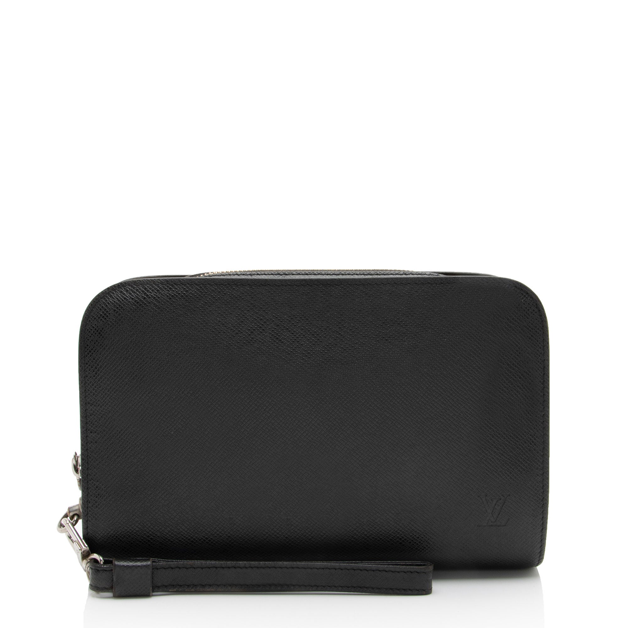 Louis Vuitton Vintage Taiga Leather Baikal Wristlet