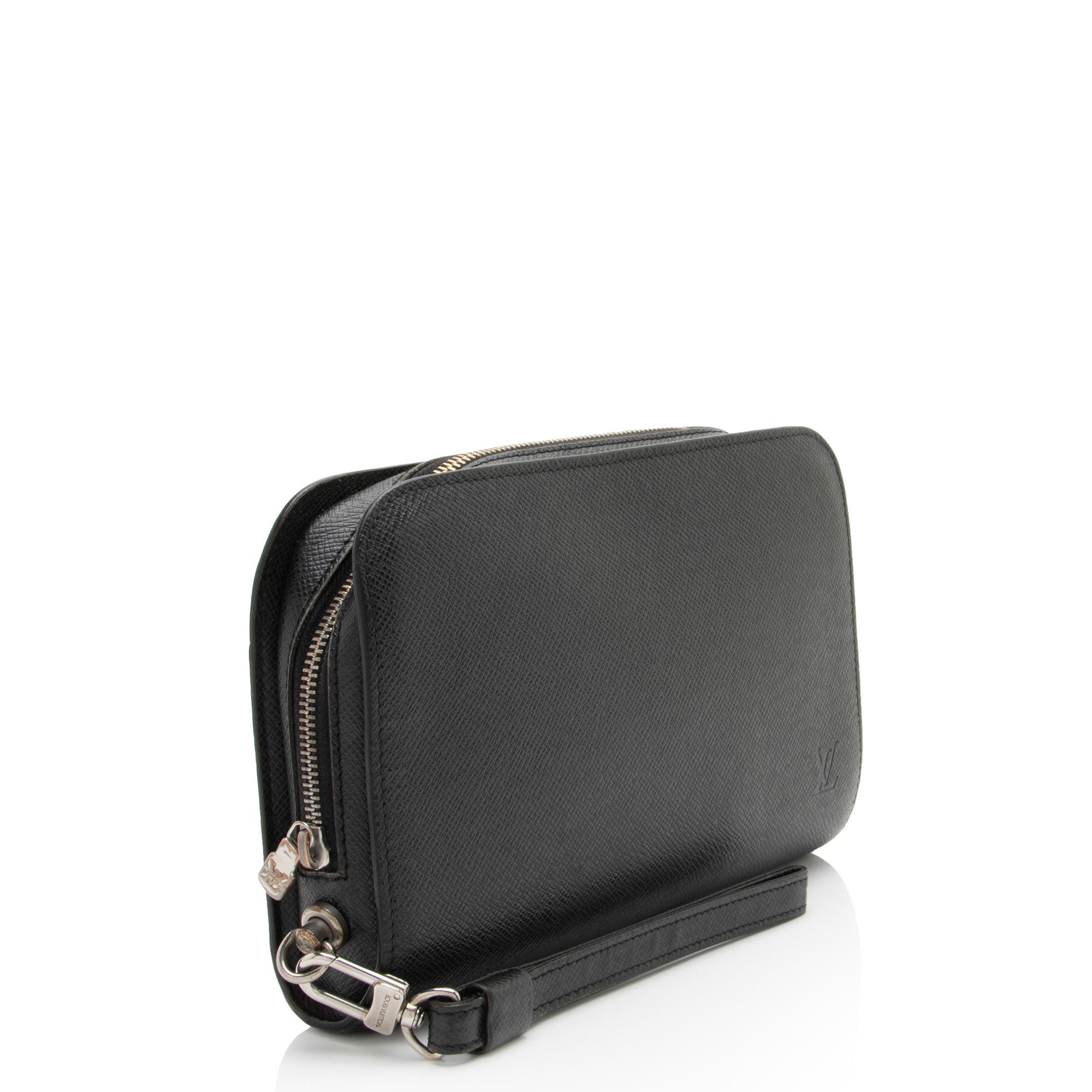 Louis Vuitton Vintage Taiga Leather Baikal Wristlet
