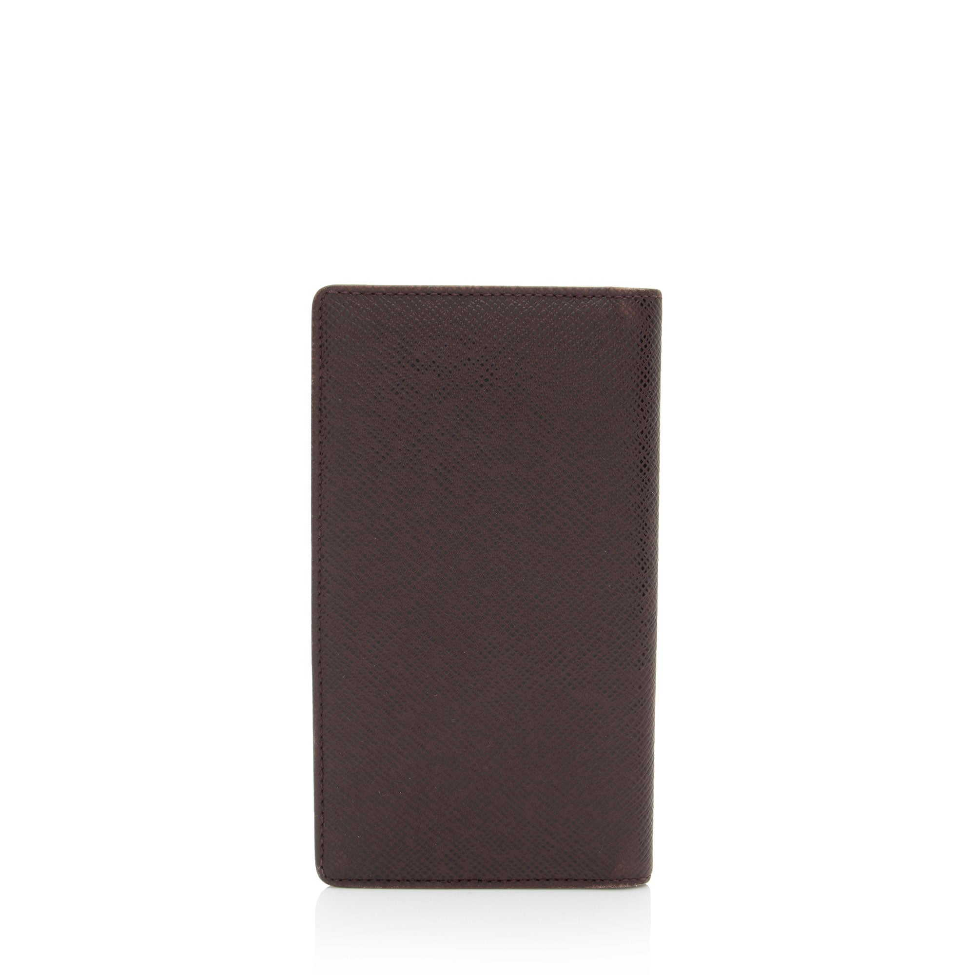 Louis Vuitton Vintage Taiga Leather Pocket Agenda Cover Wallet