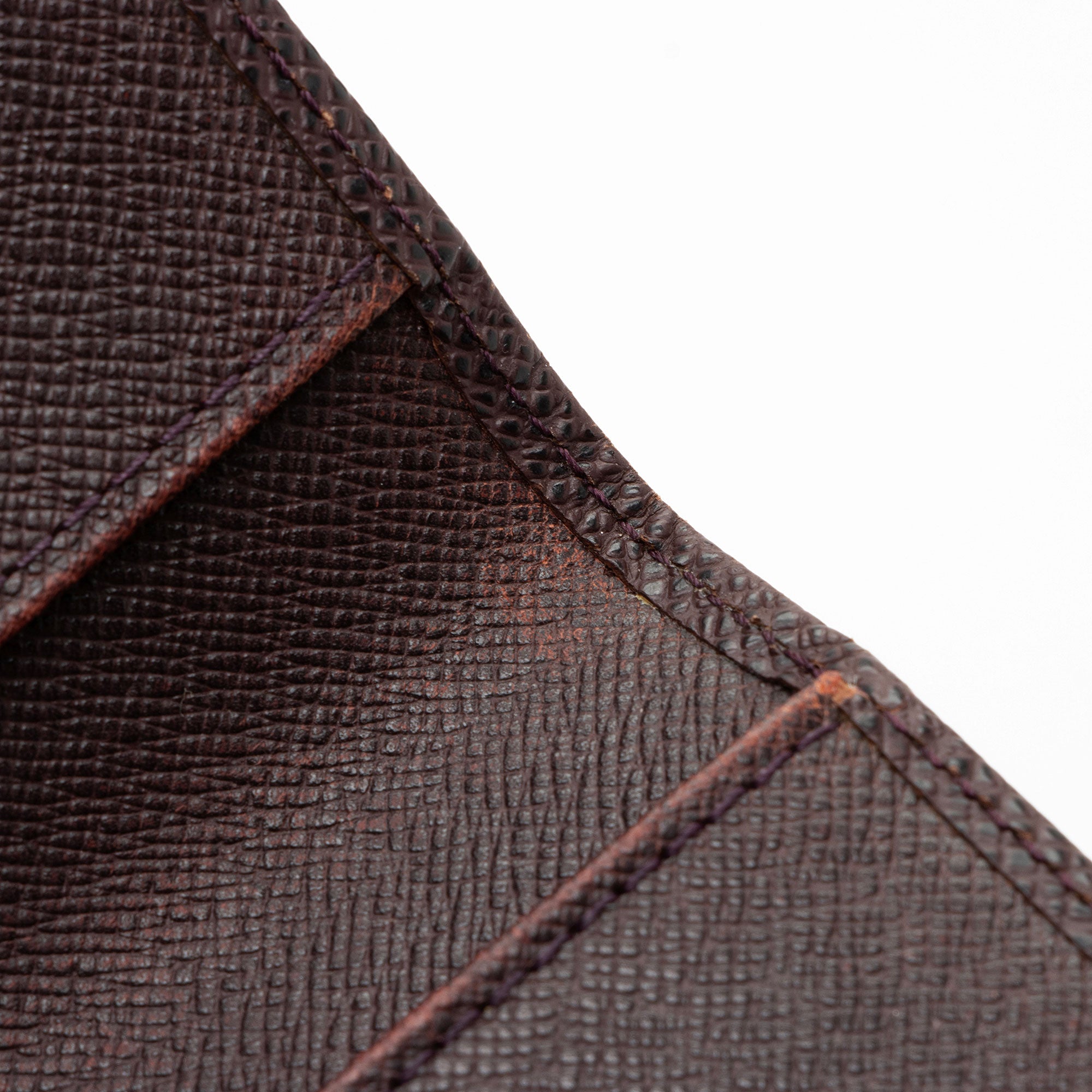 Louis Vuitton Vintage Taiga Leather Pocket Agenda Cover Wallet