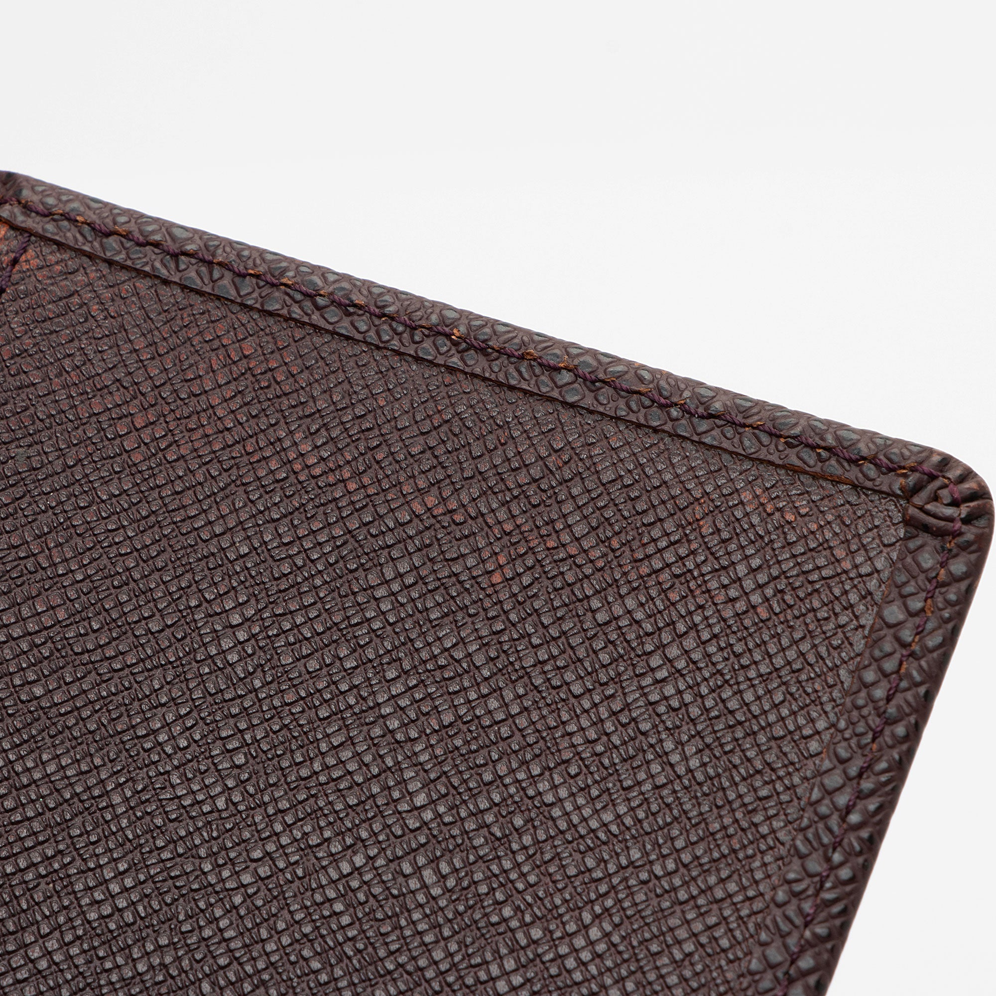 Louis Vuitton Vintage Taiga Leather Pocket Agenda Cover Wallet