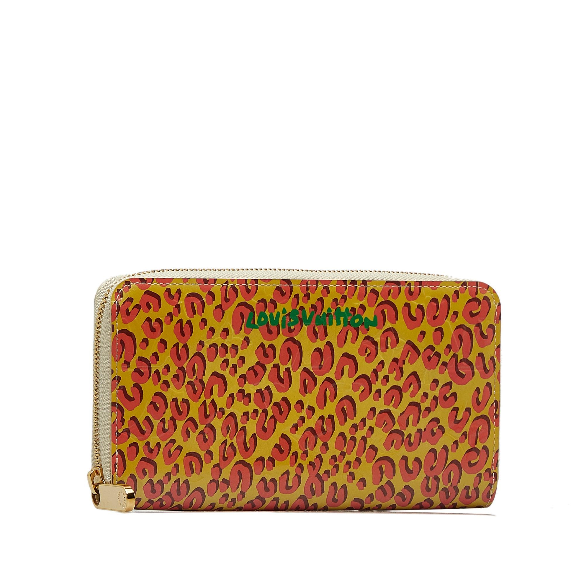 Louis Vuitton X Stephen Sprouse Vernis Leopard Zippy (SHG-R6AJ4V)