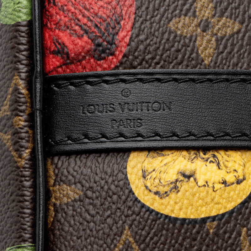 LOUIS VUITTON x Fornasetti Brown Monogram Coated Canvas and Black