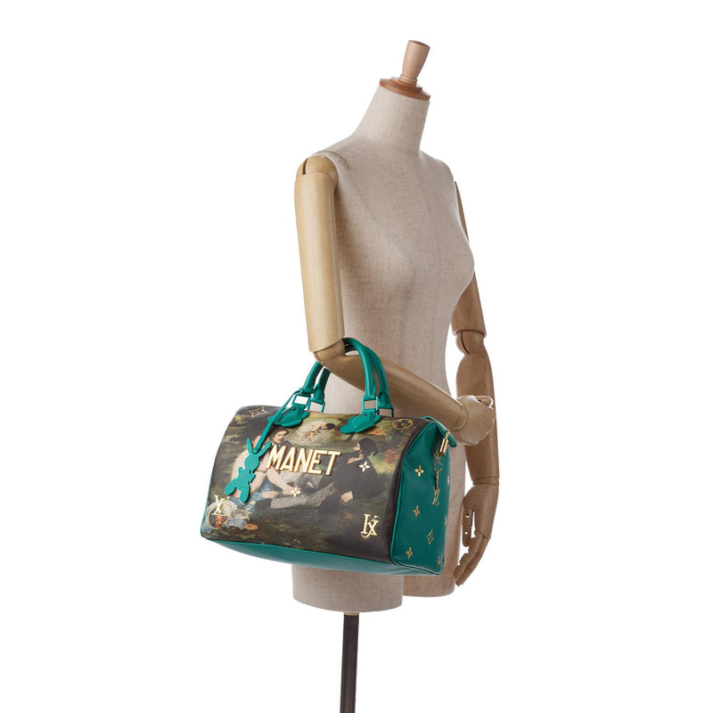 Louis Vuitton x Jeff Koons Masters Collection Manet Speedy 30 (SHG-kBrnLh)