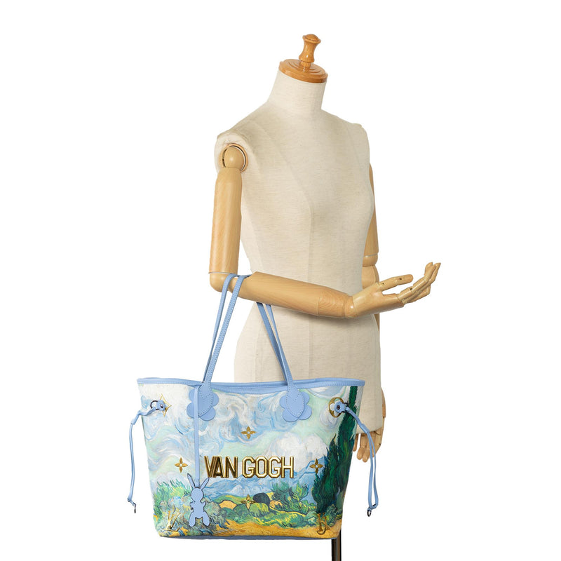 Louis Vuitton x Jeff Koons Masters Collection Van Gogh Neverfull MM S LuxeDH