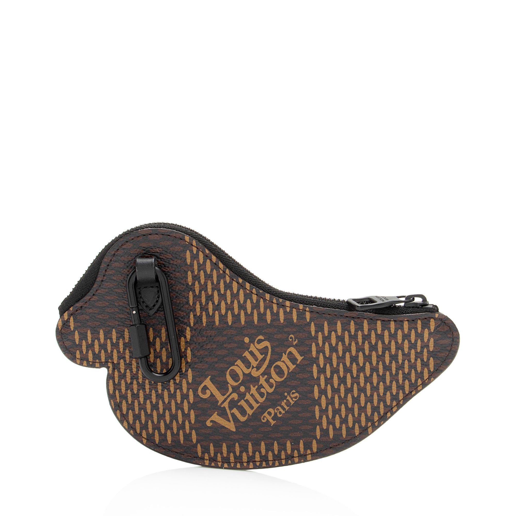 Louis Vuitton x NIGO Giant Damier Duck Coin Holder (SHF-EFM7ya)