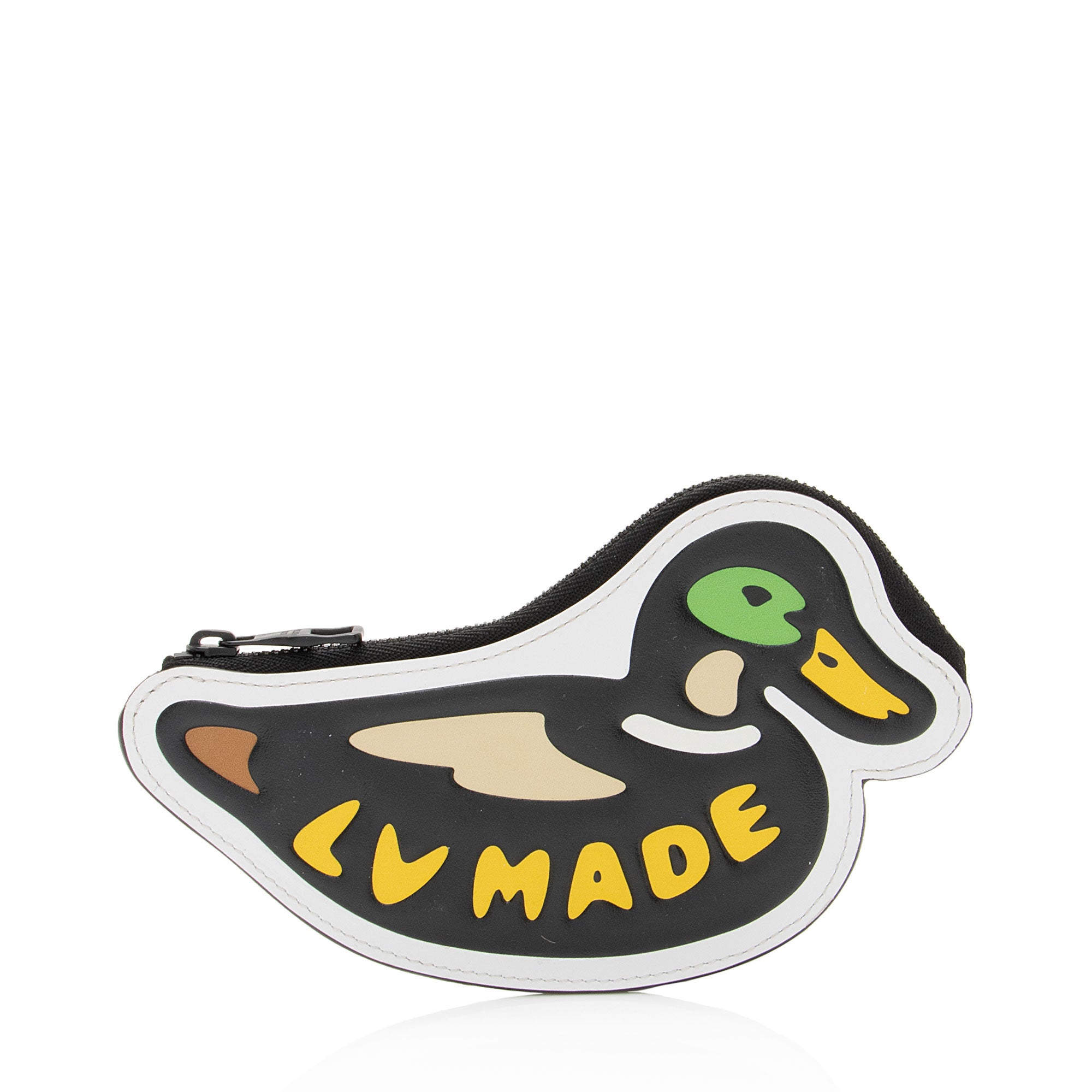 Louis Vuitton x NIGO Giant Damier Duck Coin Holder (SHF-EFM7ya)