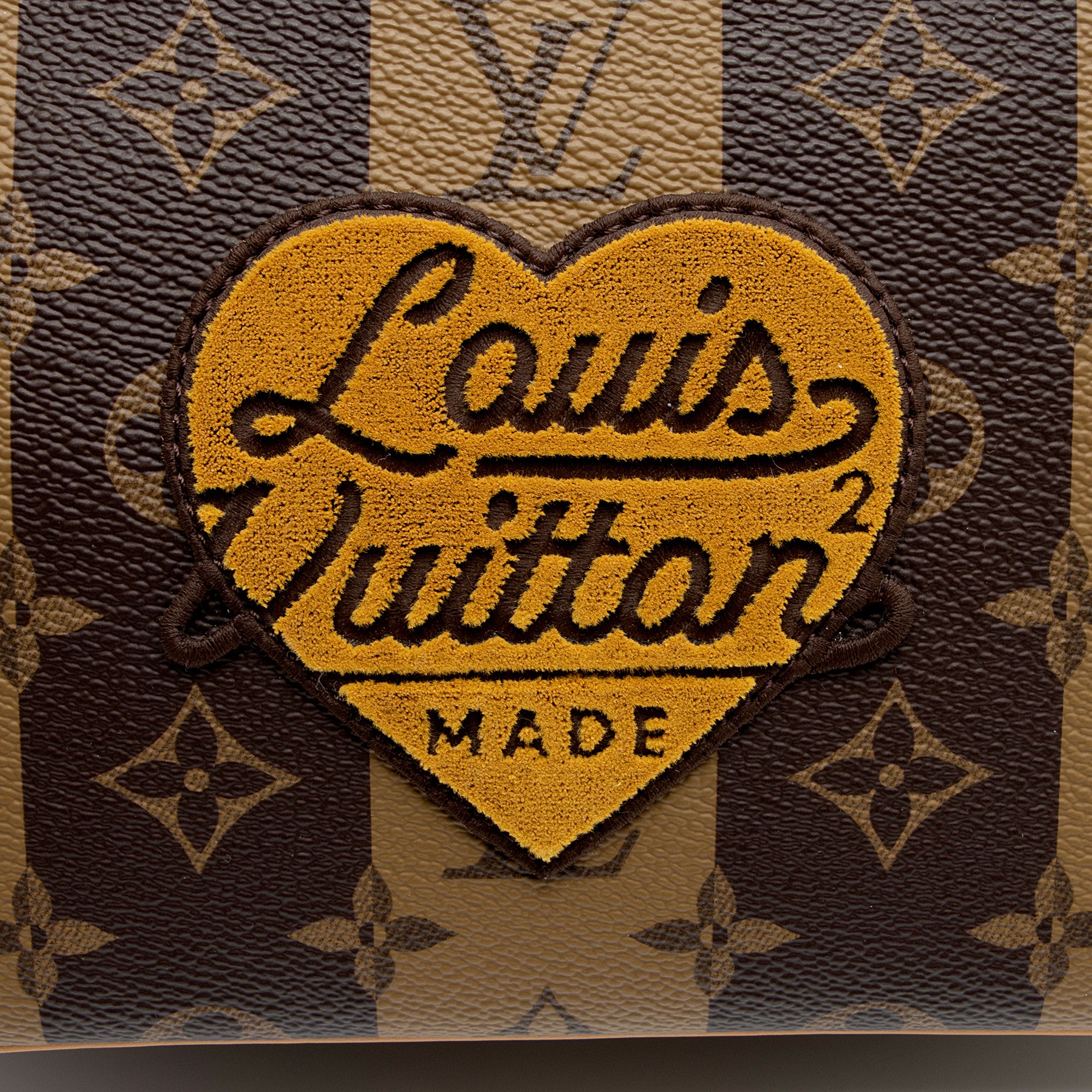 Louis Vuitton x NIGO Reverse Monogram Stripes Trio Messenger (SHF-19TKNn)