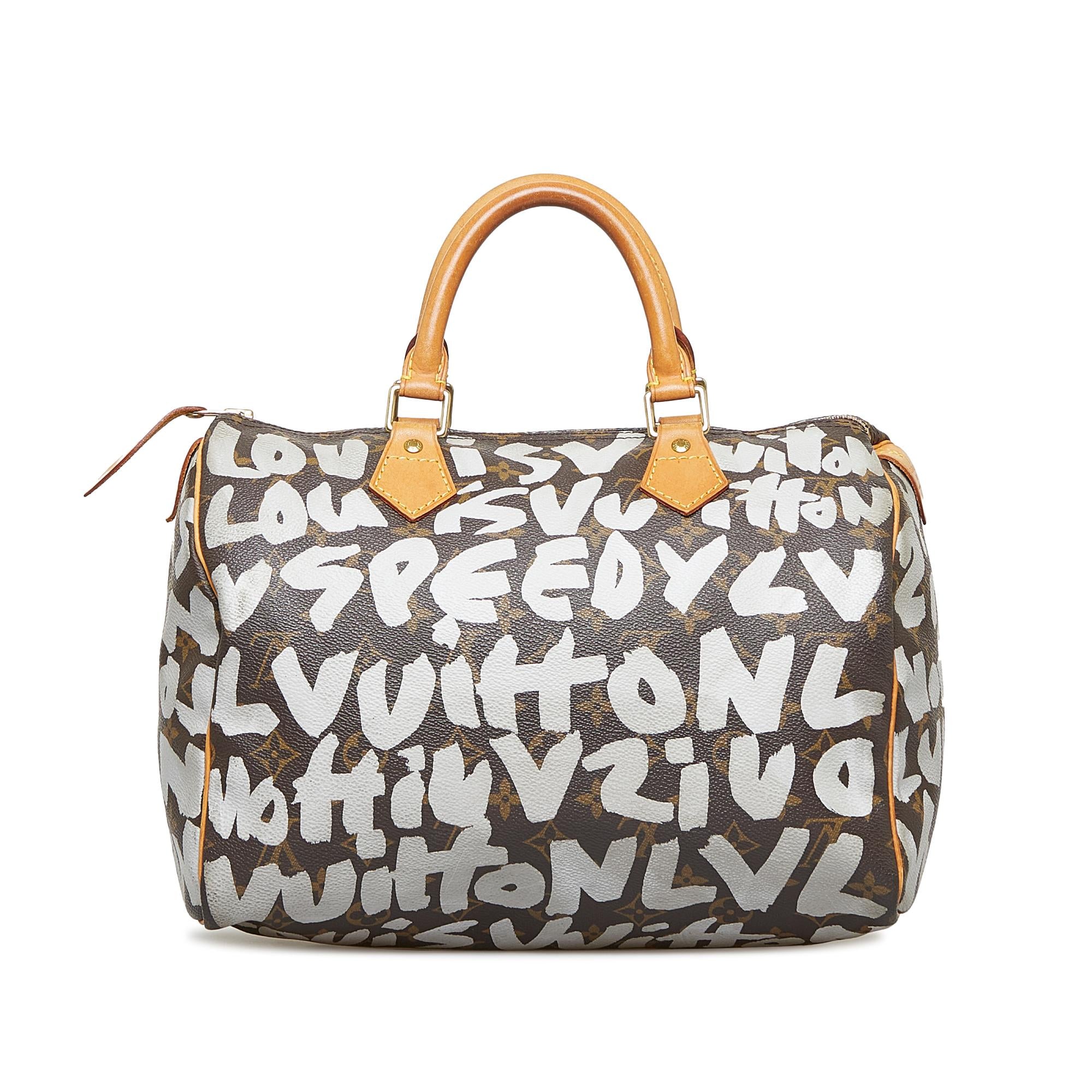 Louis Vuitton x Stephen Sprouse Monogram Graffiti Speedy 30 (SHG-8DoupV)