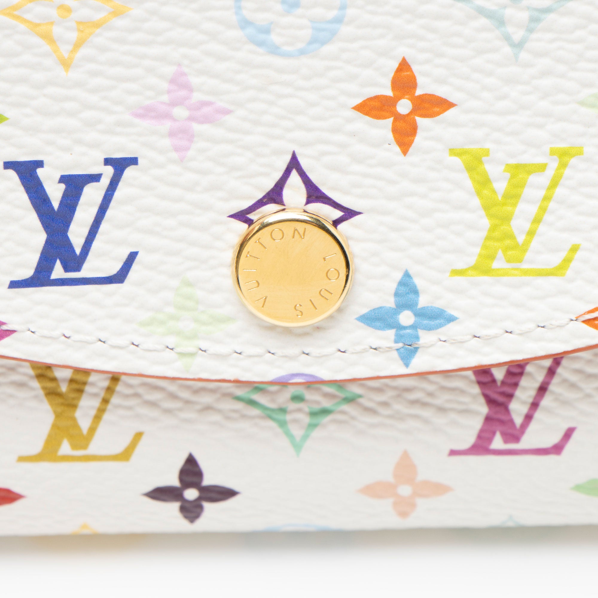 Louis Vuitton x TM Monogram Multicolore Rosalie Coin Purse