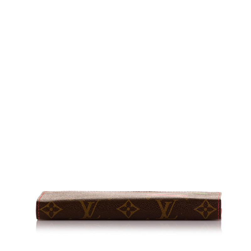 Louis Vuitton Takashi Murakami Monogram Cerises Zippy Wallet (SHG