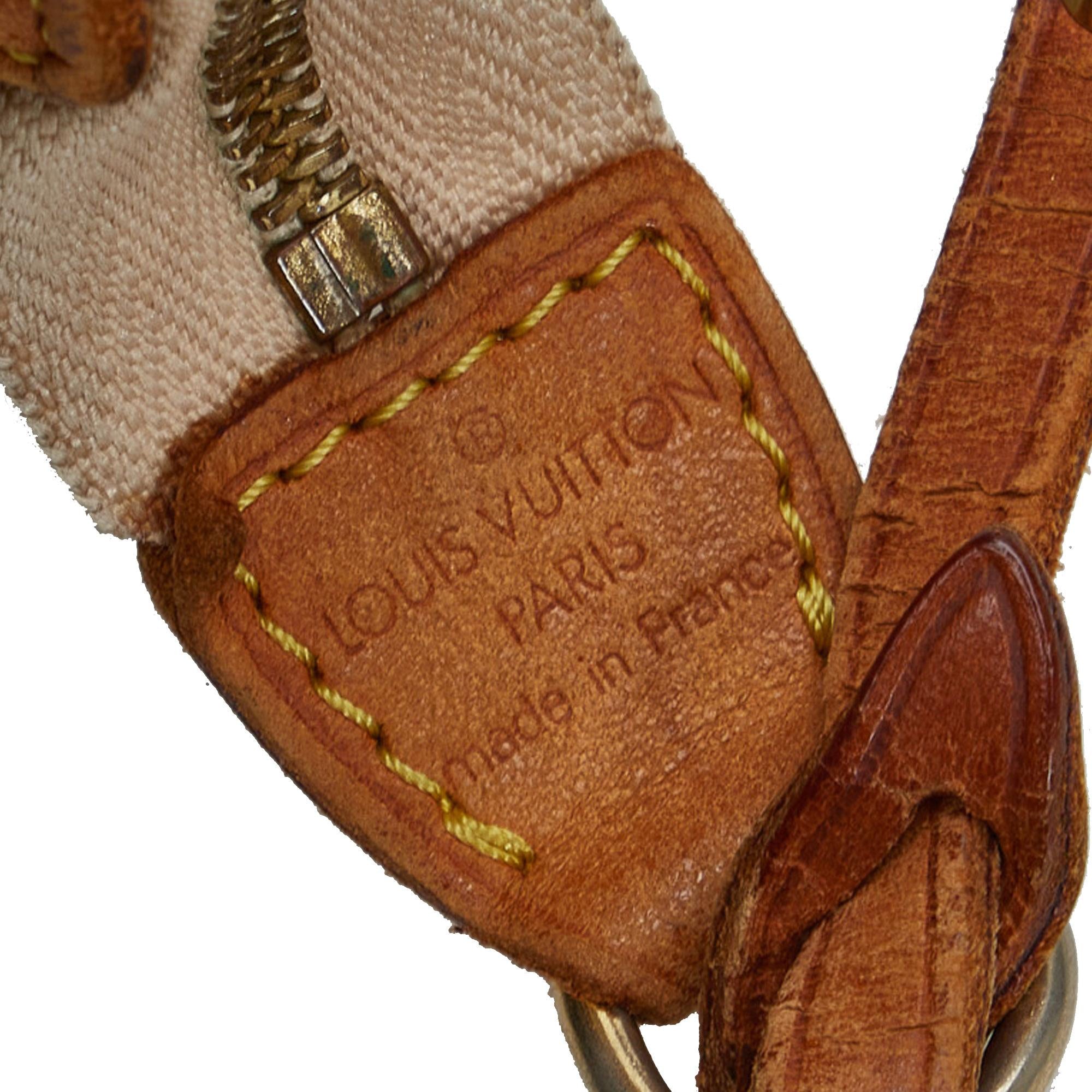 Louis Vuitton x Takashi Murakami Monogram Cherry Blossom Pochette Accessoires (SHG-RrgtNO)