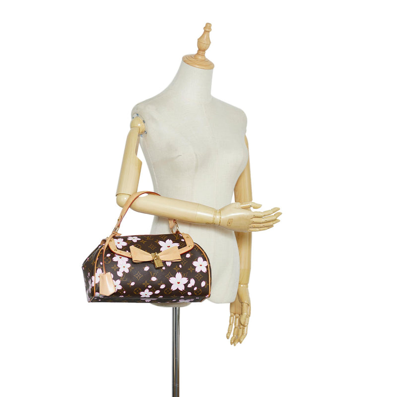 Vintage Louis Vuitton x Takashi Murakami Monogram Cherry Blossom Poche –  Madison Avenue Couture