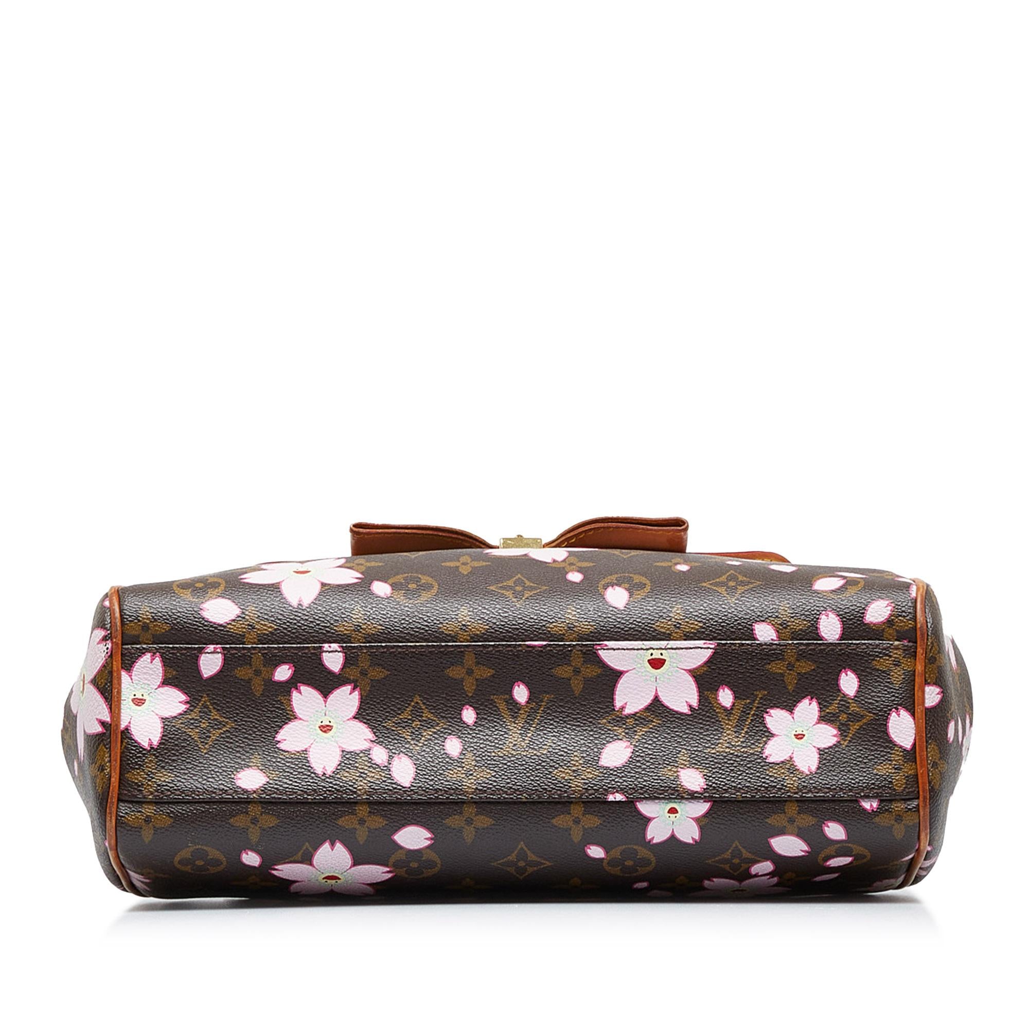 Louis Vuitton x Takashi Murakami Monogram Cherry Blossom Sac Retro (SHG-dTVIxu)