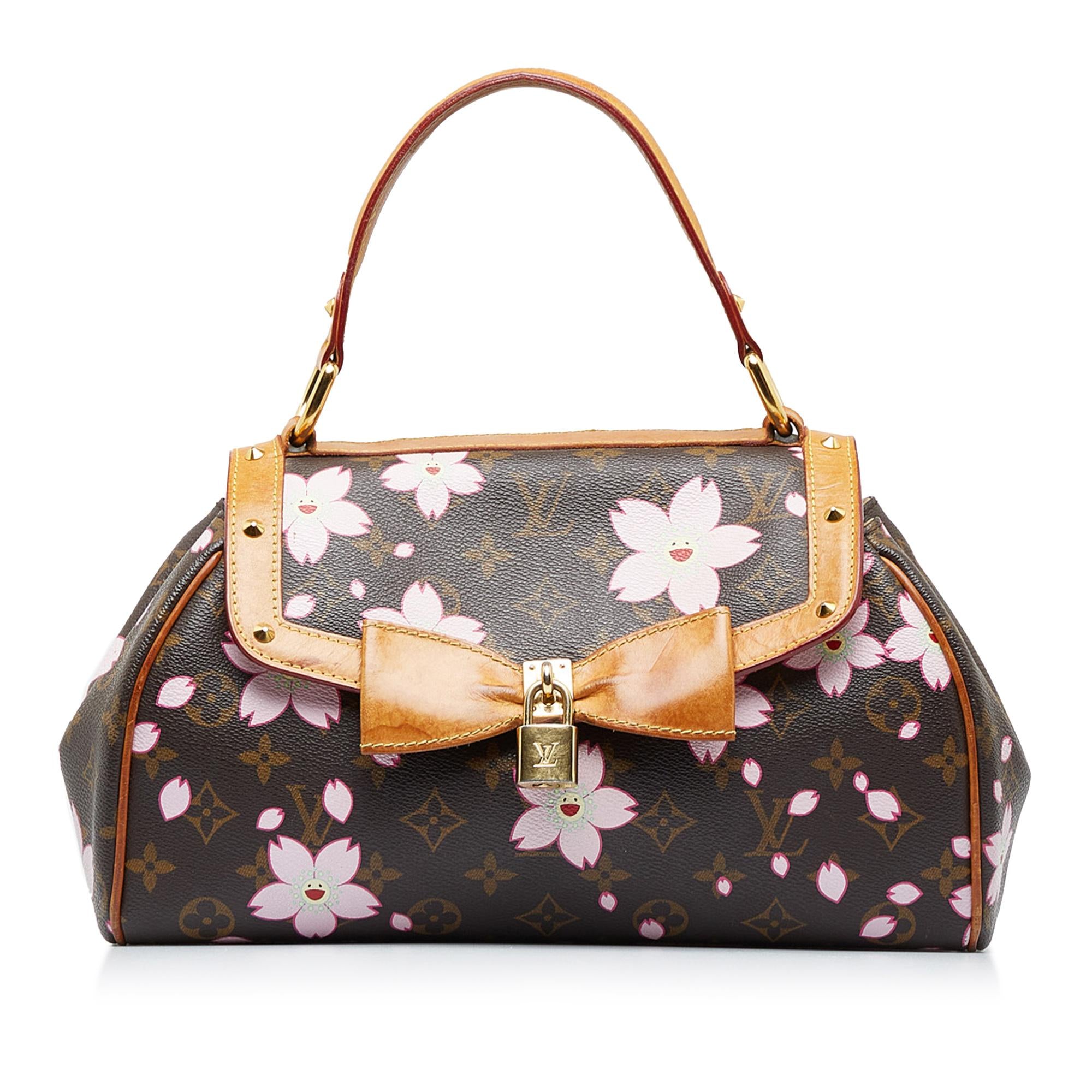 Louis Vuitton x Takashi Murakami Monogram Cherry Blossom Sac Retro (SHG-dTVIxu)