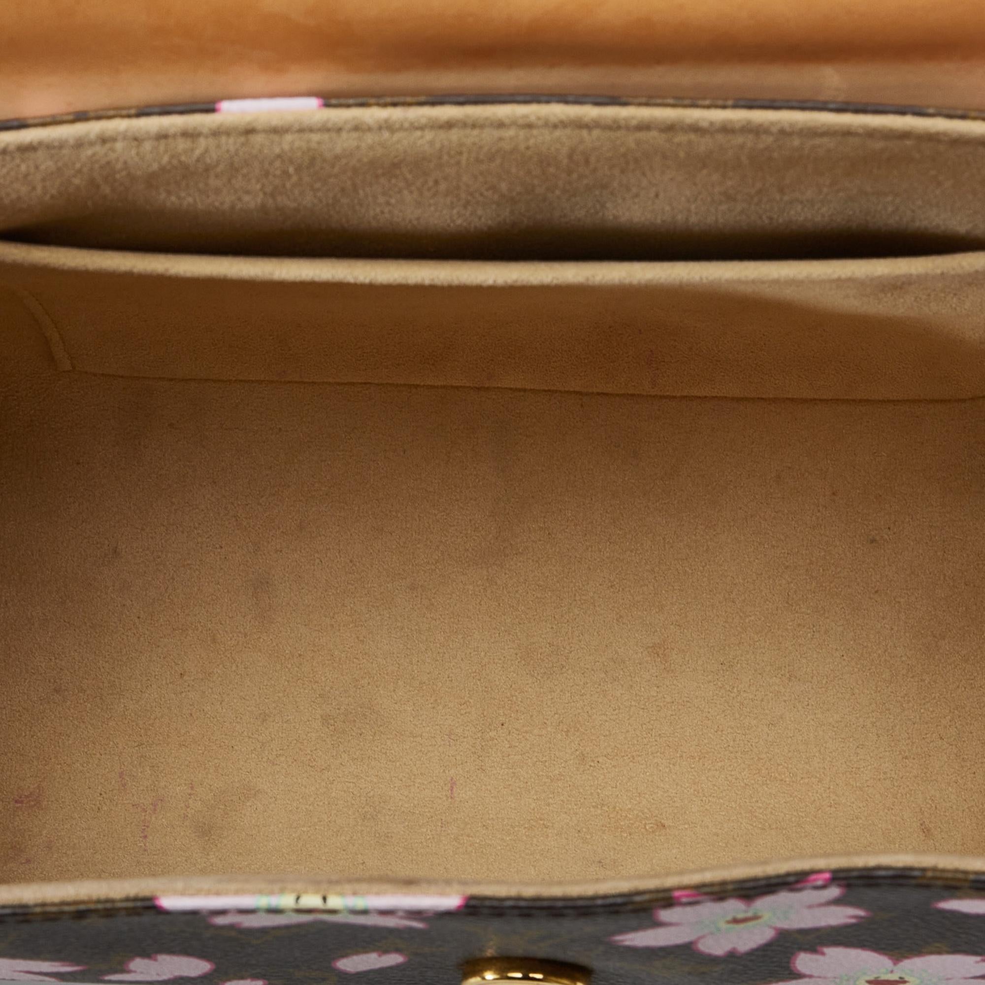 Louis Vuitton x Takashi Murakami Monogram Cherry Blossom Sac Retro (SHG-dTVIxu)