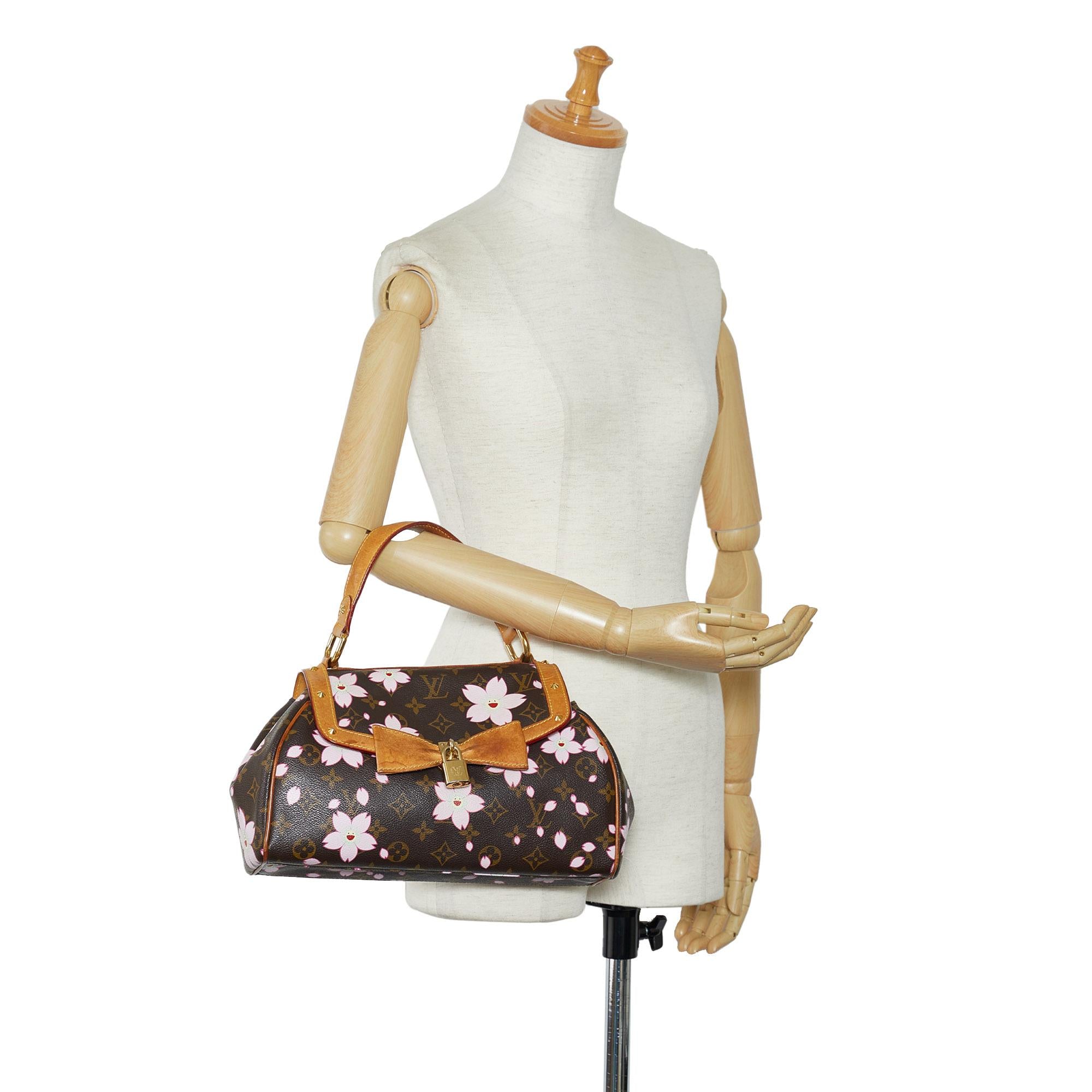 Louis Vuitton x Takashi Murakami Monogram Cherry Blossom Sac Retro (SHG-dTVIxu)