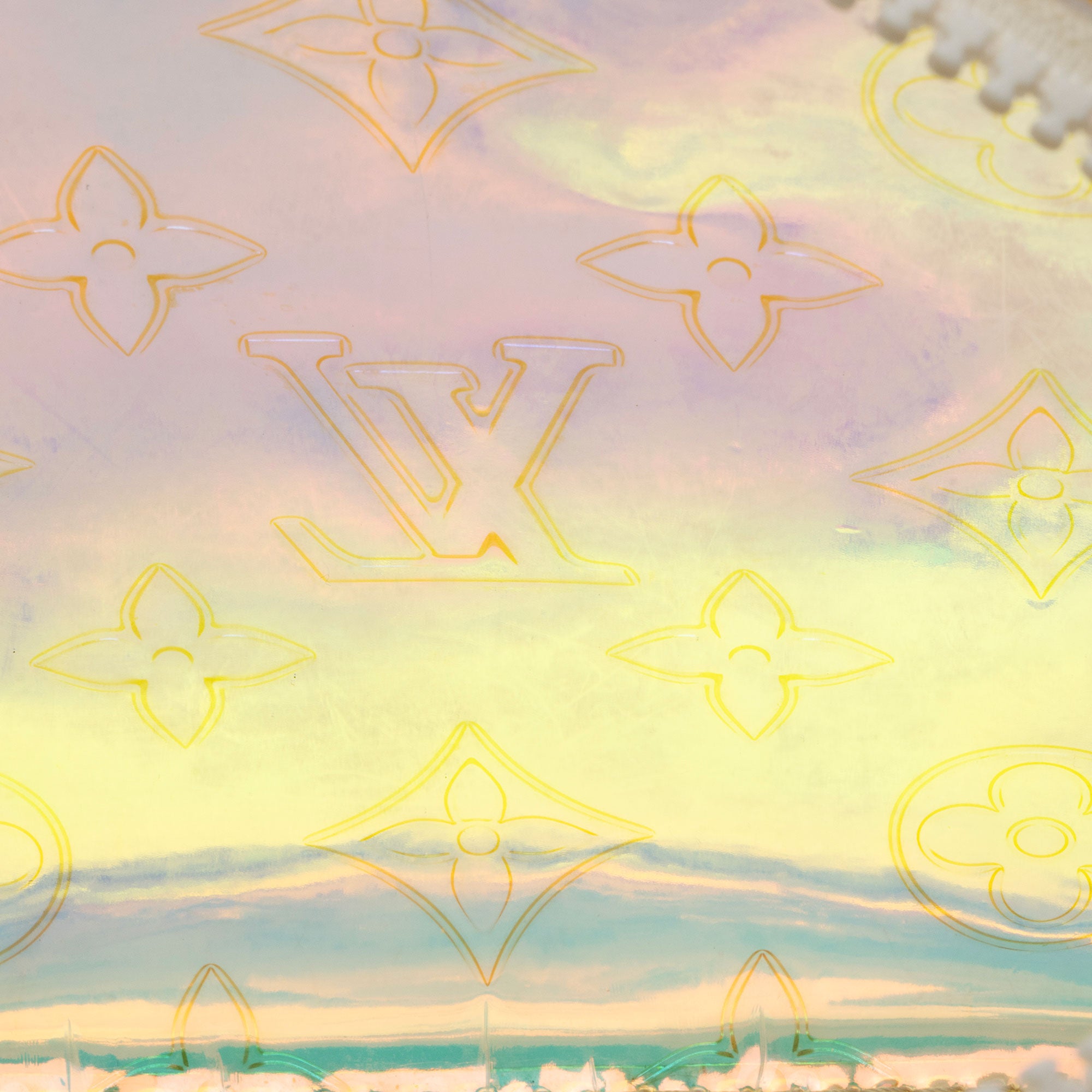 Louis Vuitton x Virgil Abloh Prism Iridescent Monogram Volga Pochette