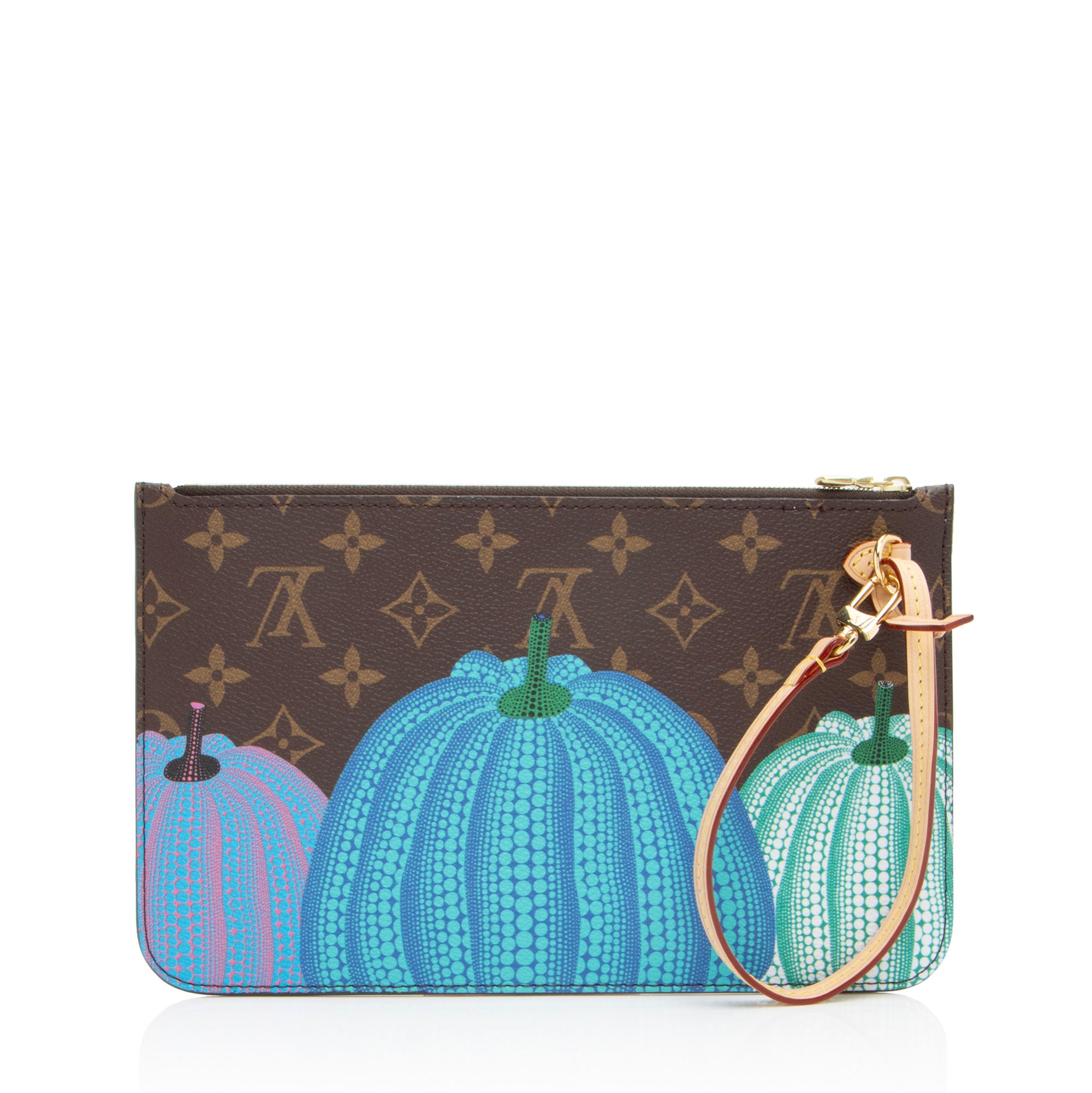 Louis Vuitton x YK Monogram Canvas Pumpkin Neverfull MM Pochette