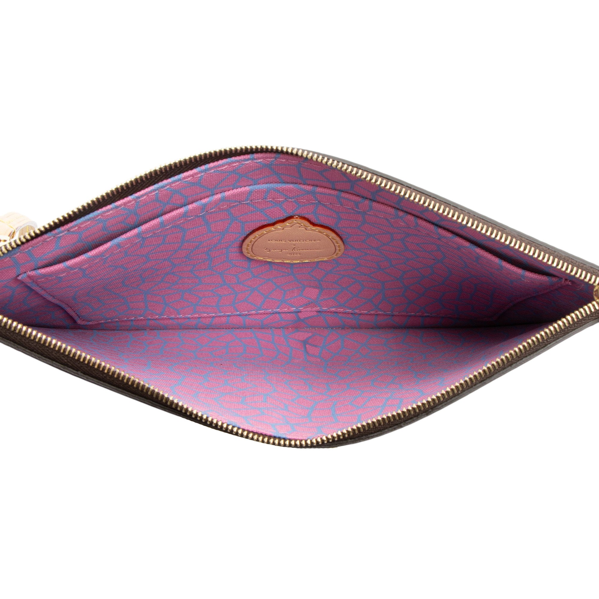 Louis Vuitton x YK Monogram Canvas Pumpkin Neverfull MM Pochette