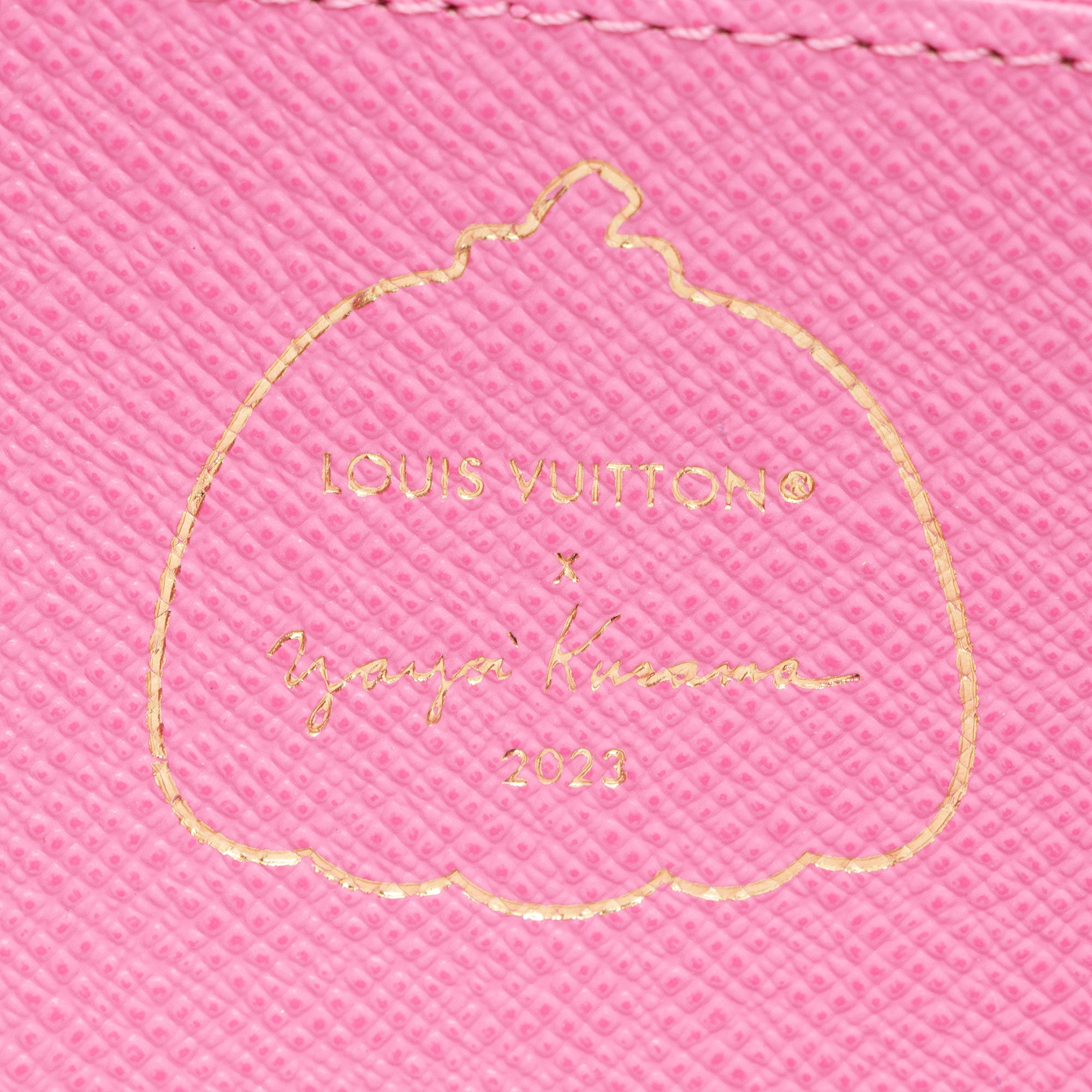 Louis Vuitton x YK Monogram Canvas Pumpkin Zippy Wallet