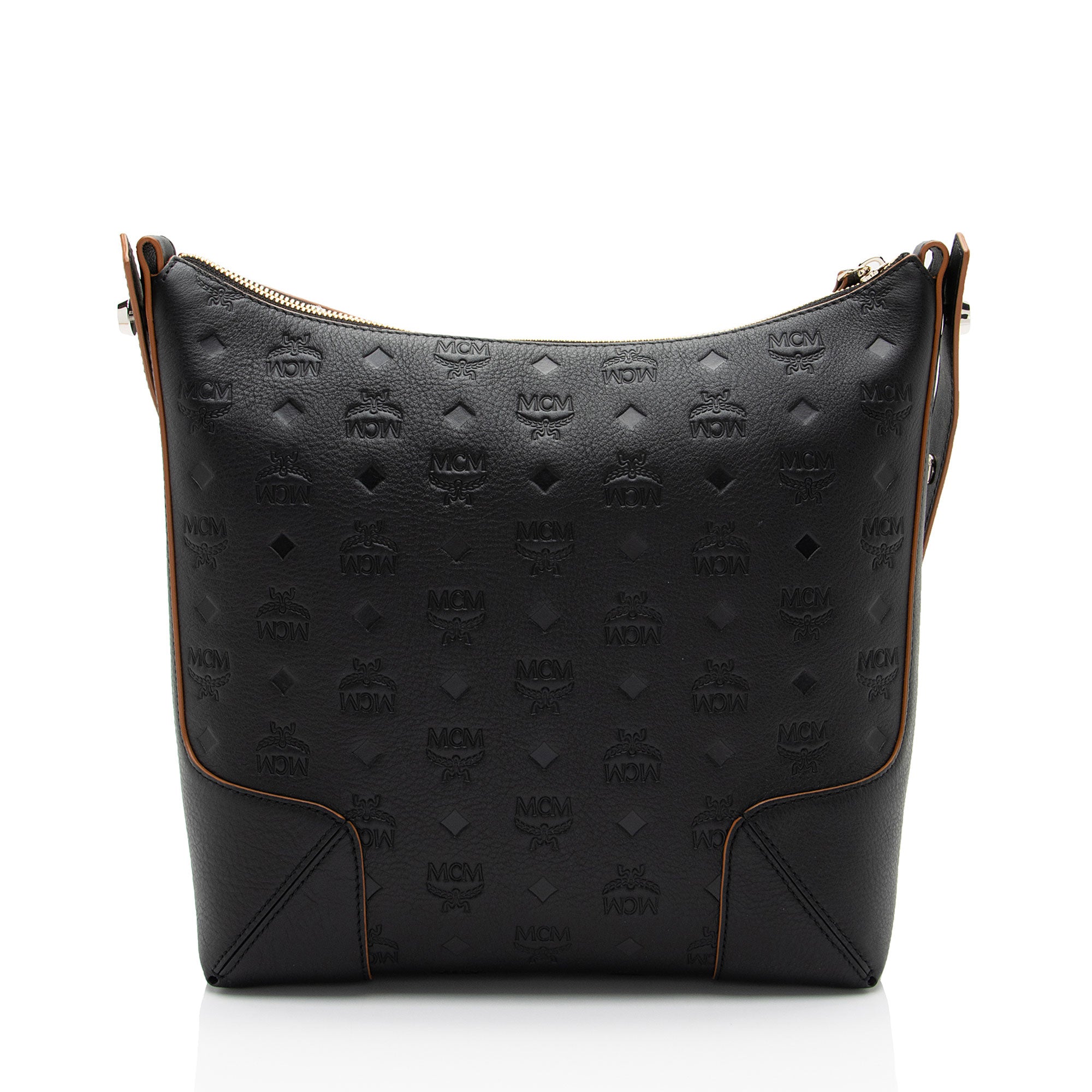 MCM Embossed Leather Klara Medium Hobo (SHF-zG1IBc)