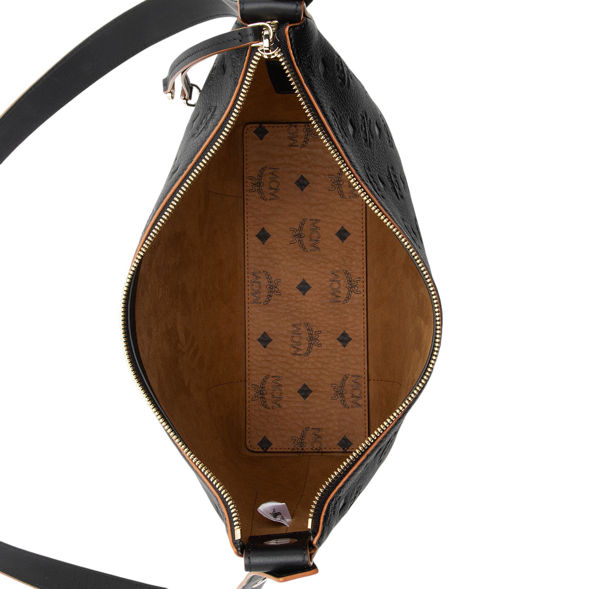MCM Embossed Leather Klara Medium Hobo (SHF-zG1IBc)