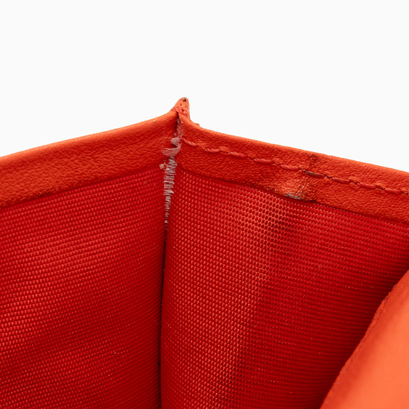 Mcm Embossed Leather Tri-Fold Mini Flap Wallet (SHF-udruhl)
