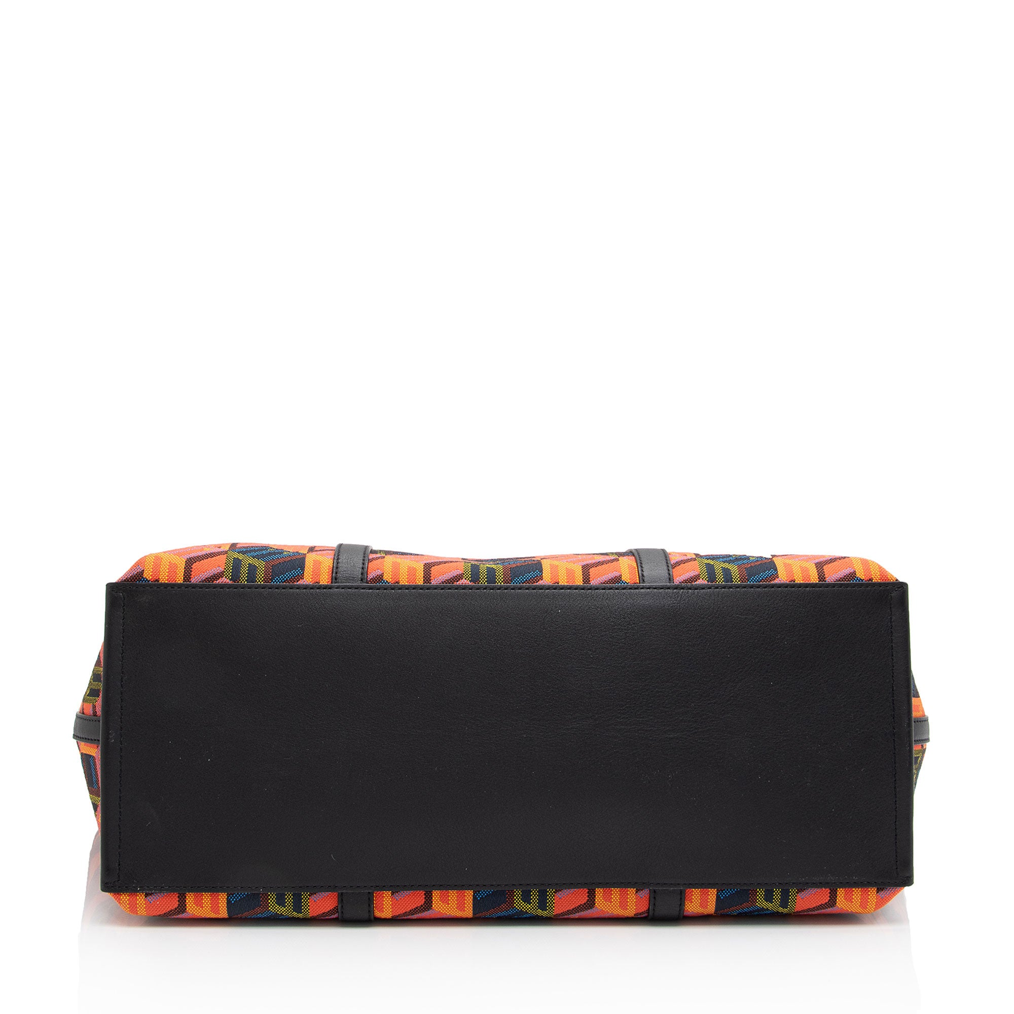 MCM Cubic Monogram Jacquard Shopper Tote