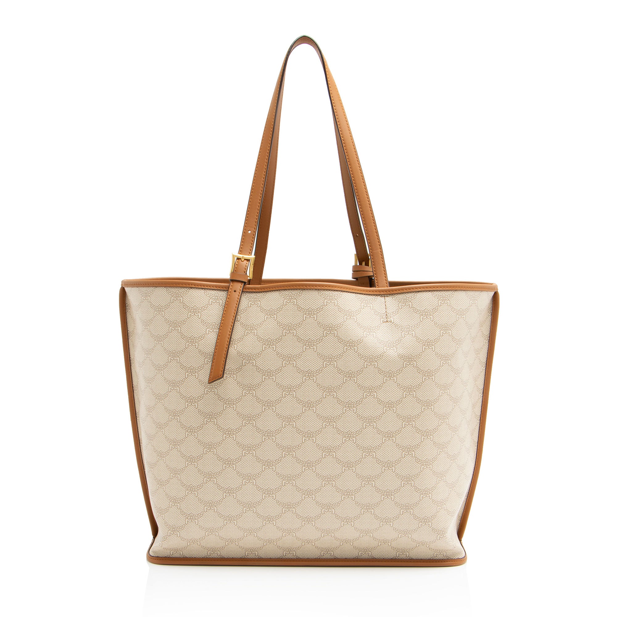 MCM Lauretos Canvas Himmel Shopper Tote (SHF-uC3AKa)