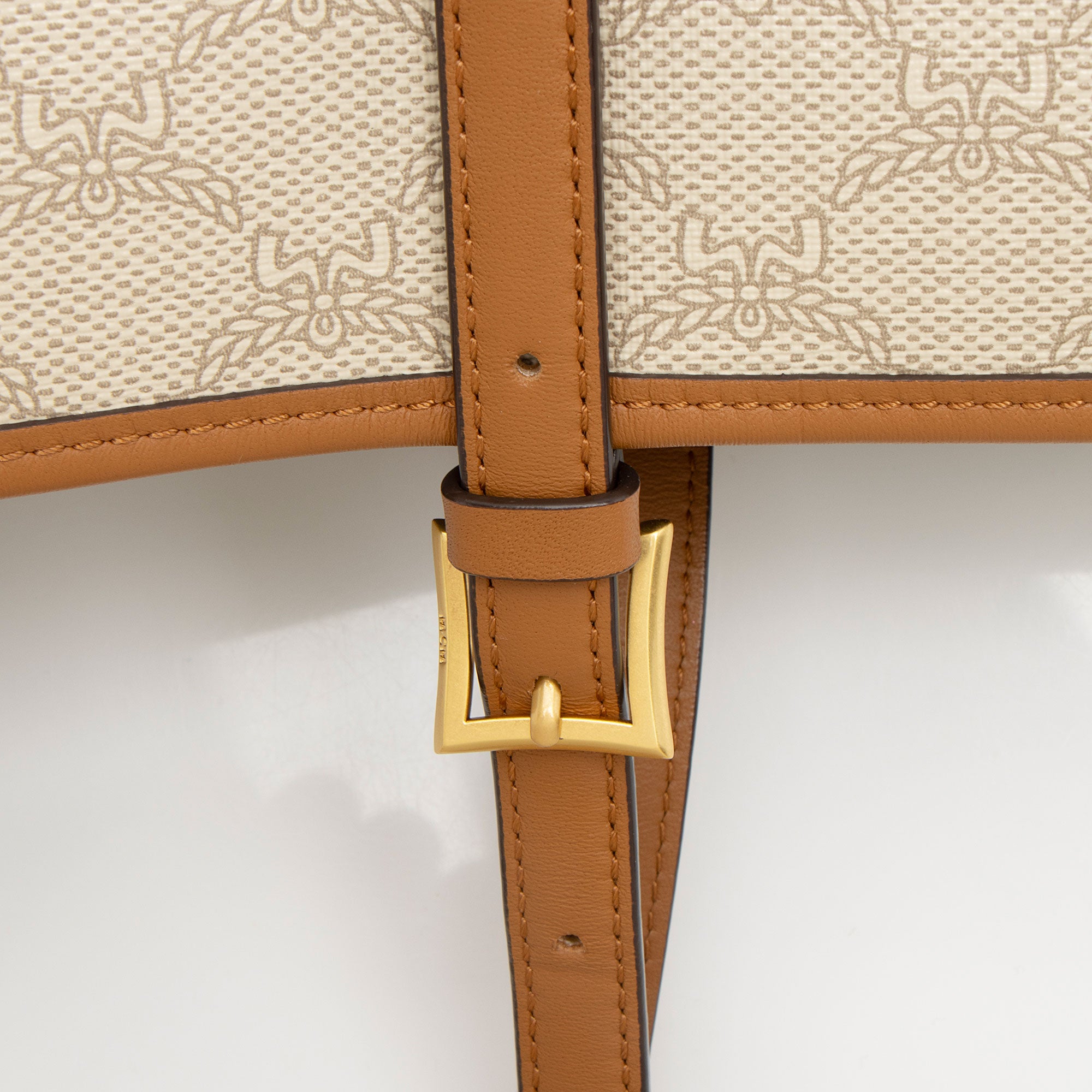 MCM Lauretos Canvas Himmel Shopper Tote (SHF-uC3AKa)