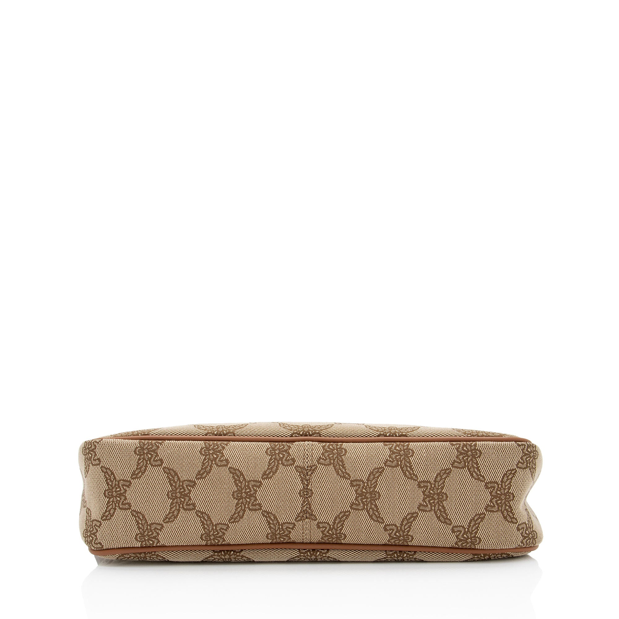 MCM Lauretos Canvas Himmel Small Shoulder Bag