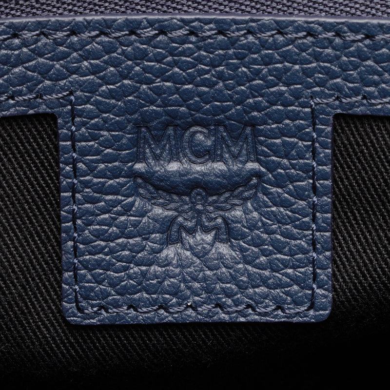 MCM Leather Camo Floral Aren Small Shopper Tote (SHF-23660)