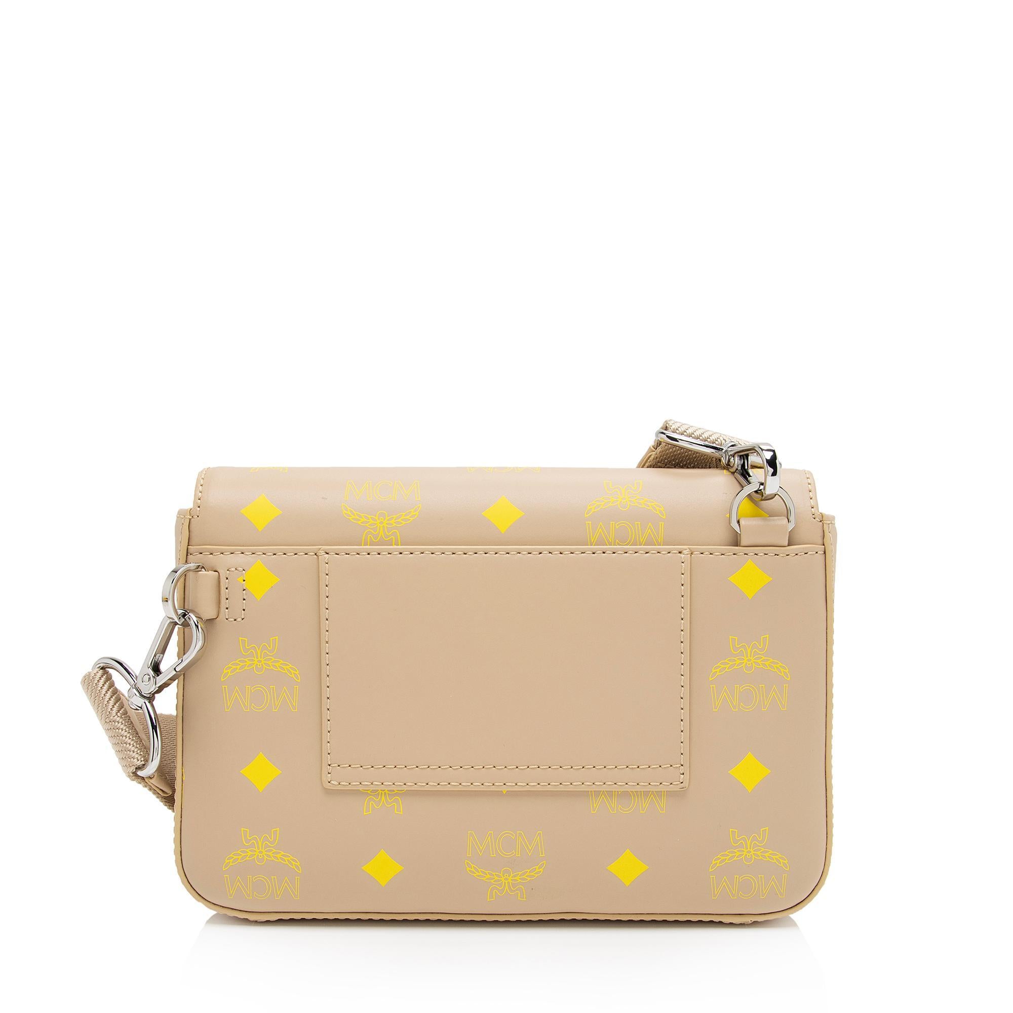 MCM Leather Color Splash Millie Small Crossbody