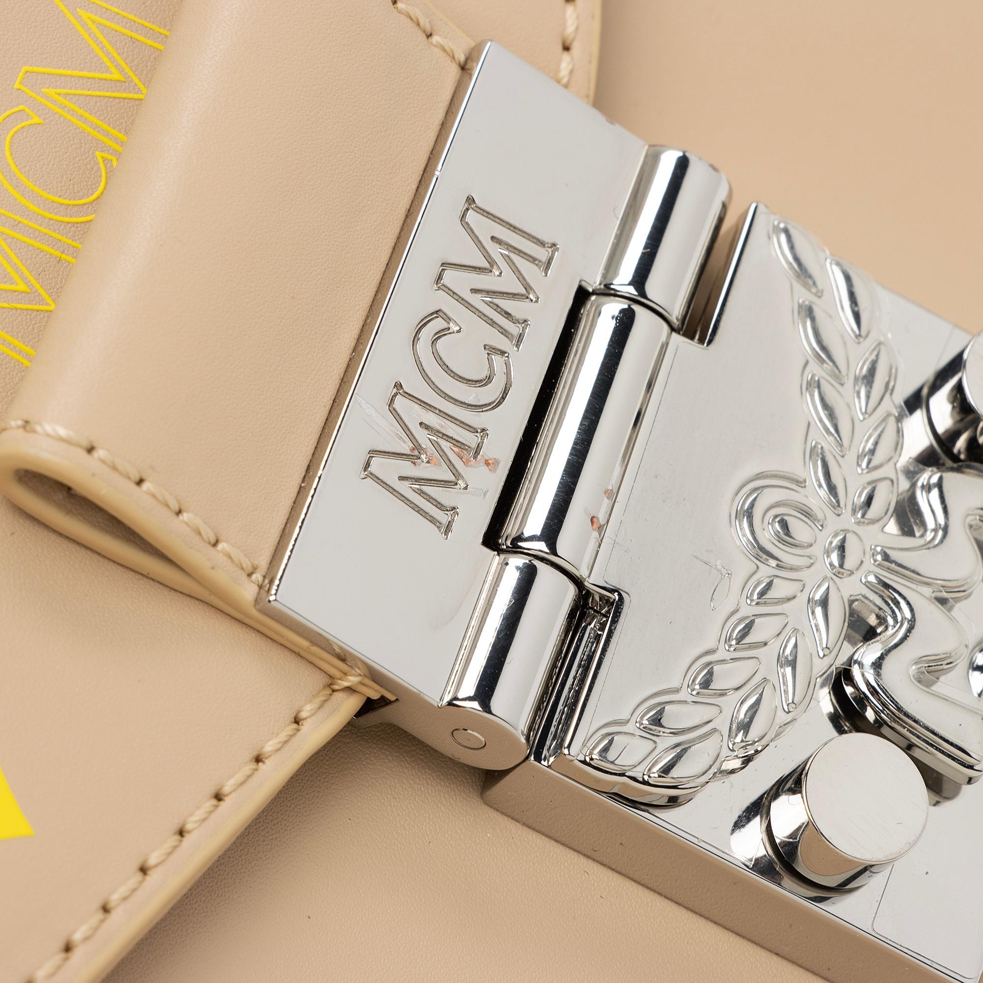 MCM Leather Color Splash Millie Small Crossbody