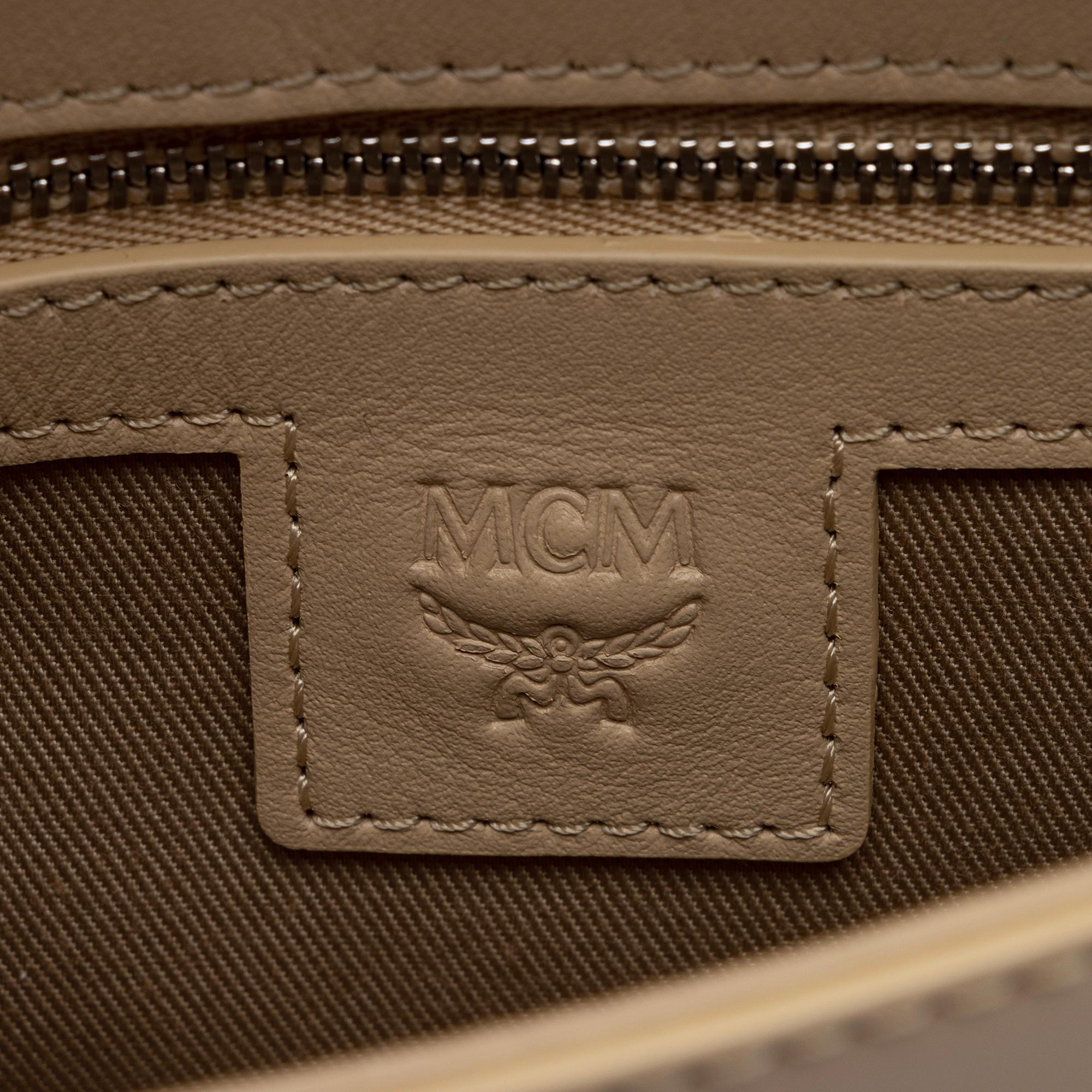 MCM Leather Color Splash Millie Small Crossbody